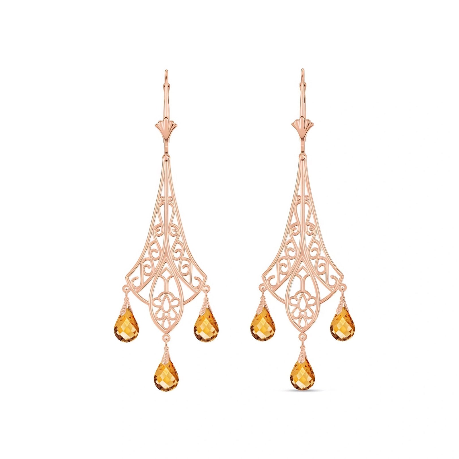 Rose Gold Citrine — Mariaalessandra