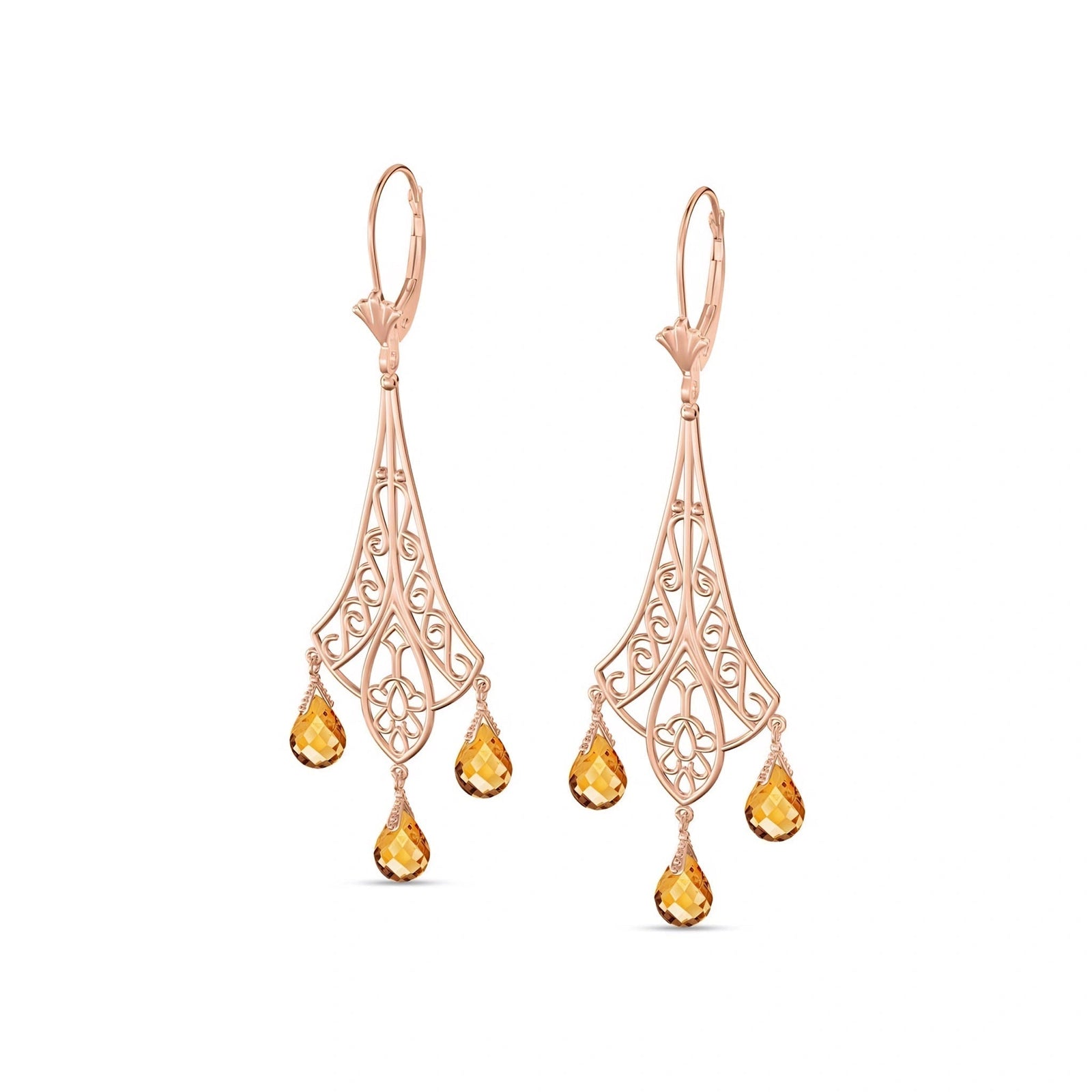 Rose Gold Citrine — Mariaalessandra