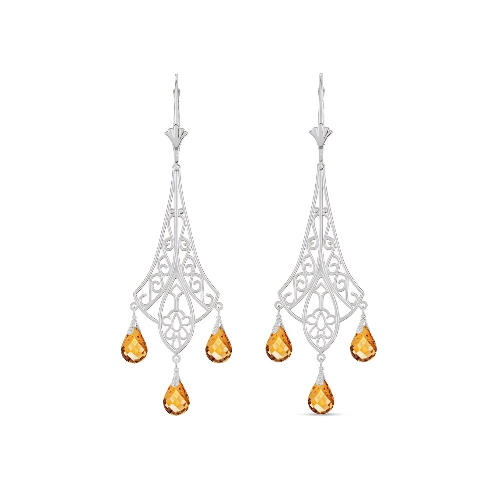 White Gold Citrine — Mariaalessandra
