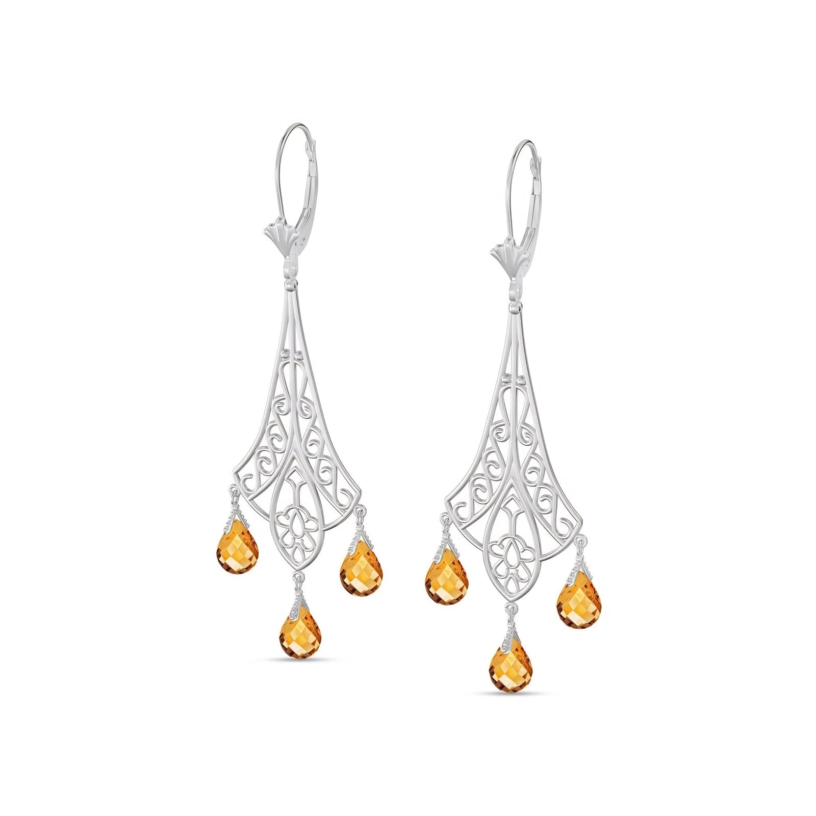 White Gold Citrine — Mariaalessandra