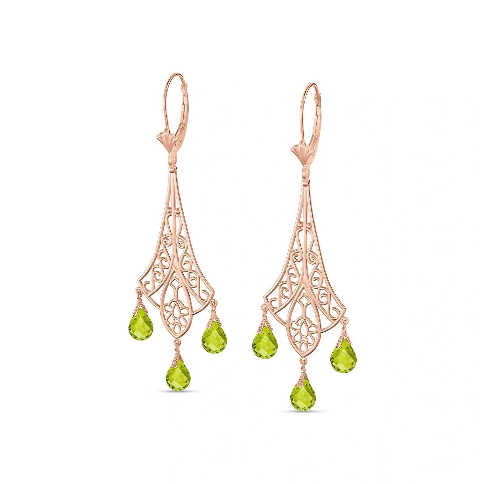 Rose Gold Peridot — Mariaalessandra