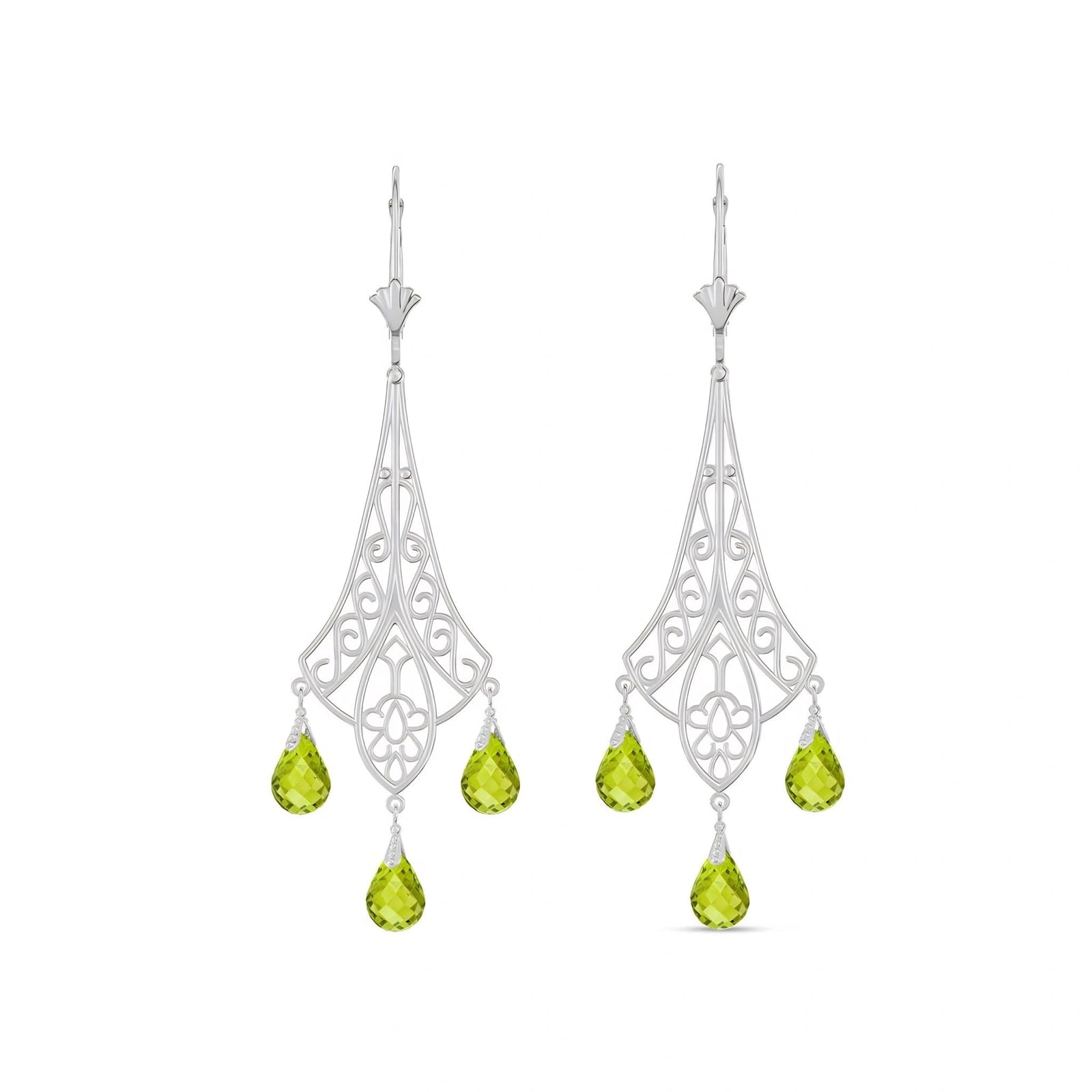 White Gold Peridot — Mariaalessandra