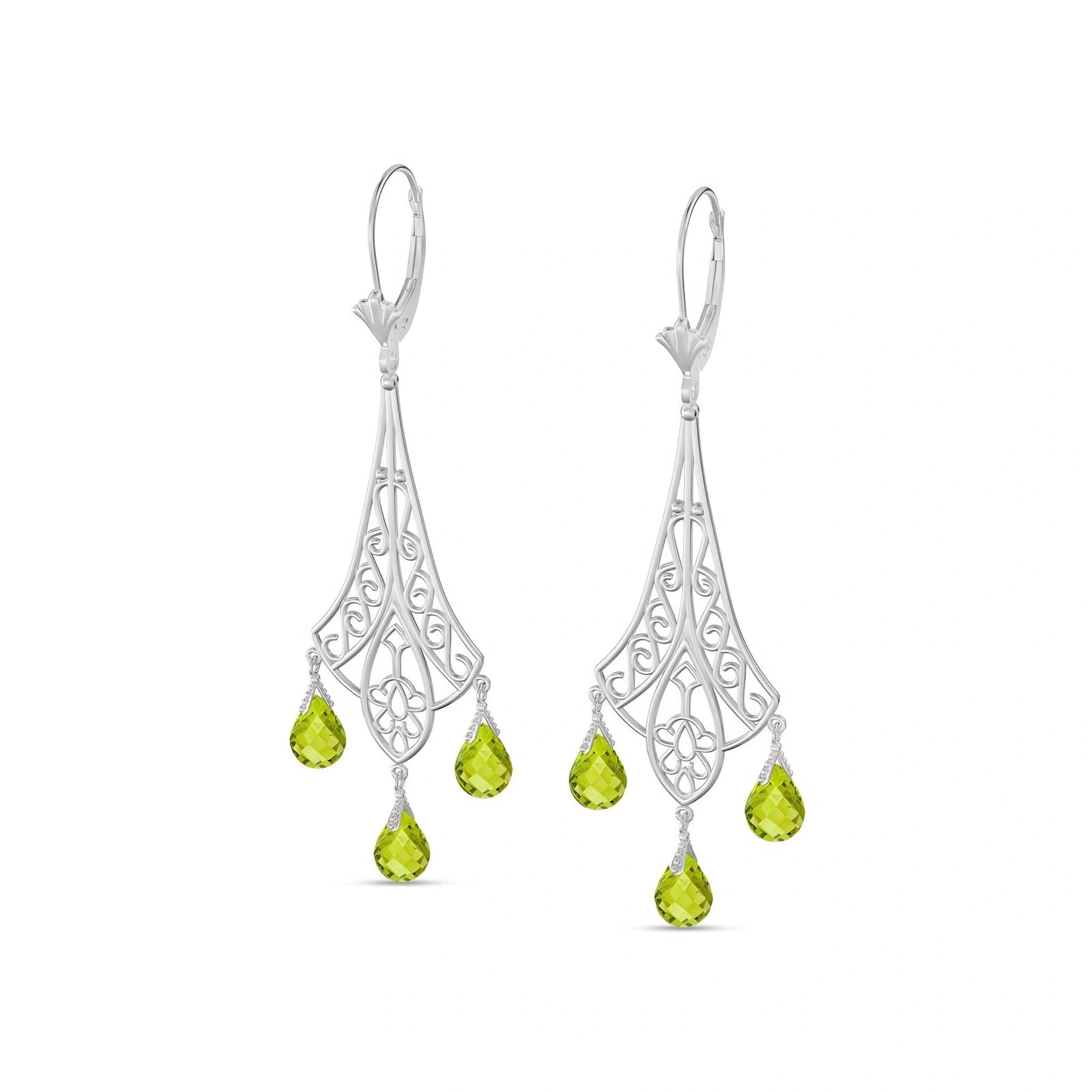 White Gold Peridot — Mariaalessandra