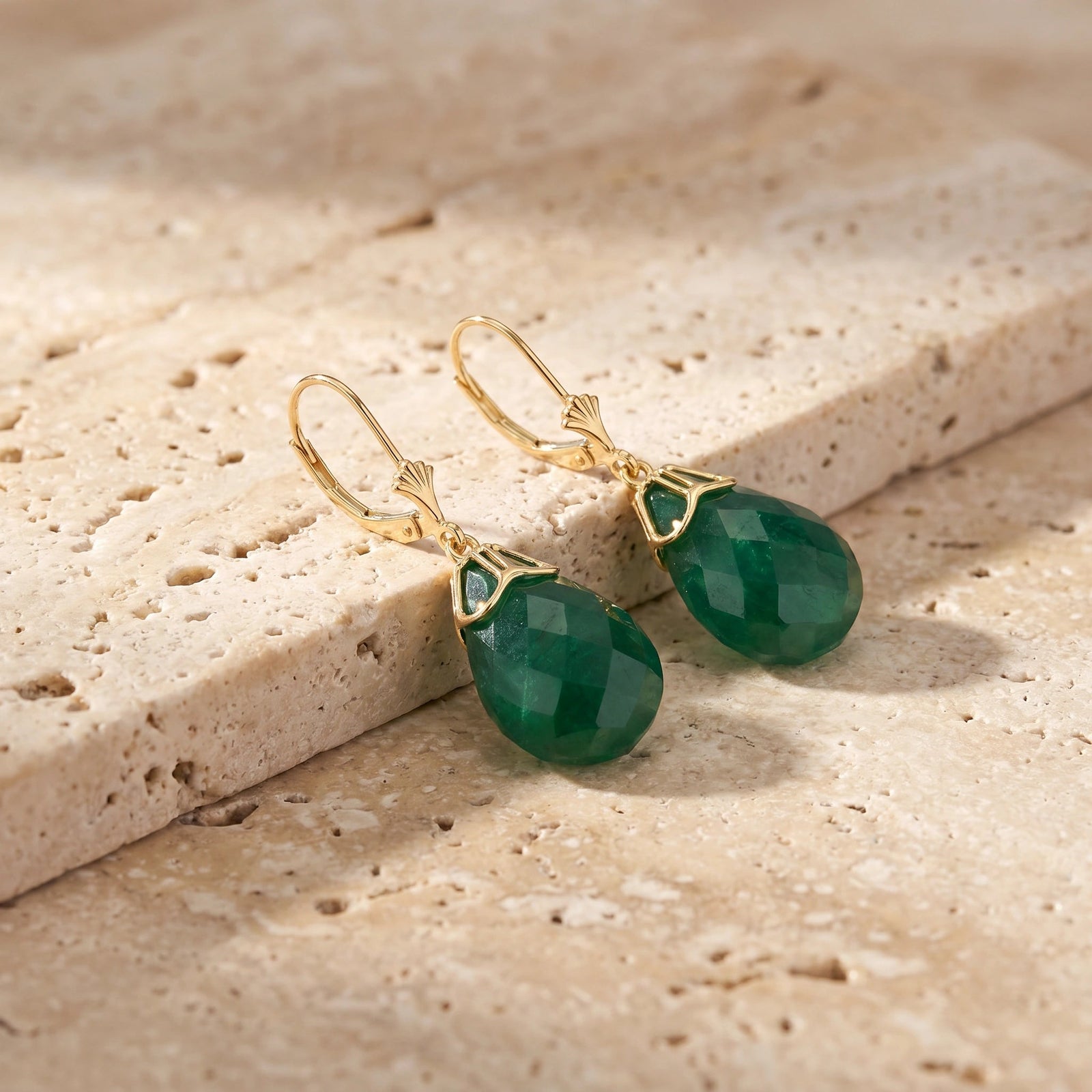 Yellow Gold Emerald — Mariaalfonsina