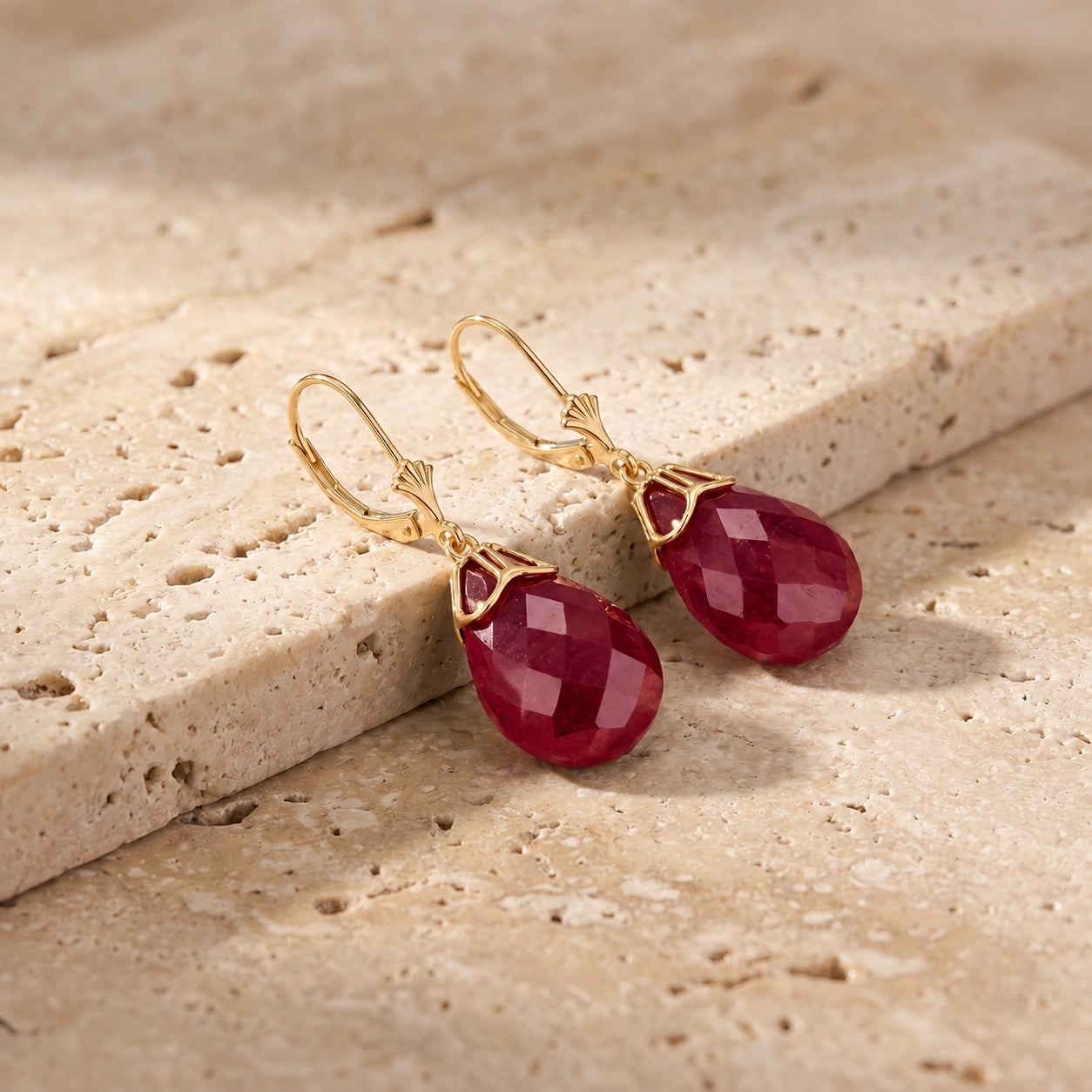 Yellow Gold Ruby — Mariaalfonsina