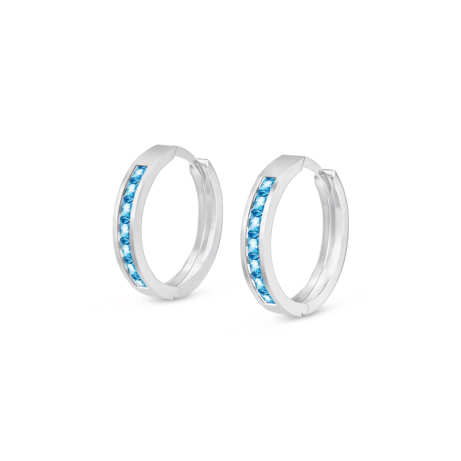 White Gold Blue Topaz — Mariaalida