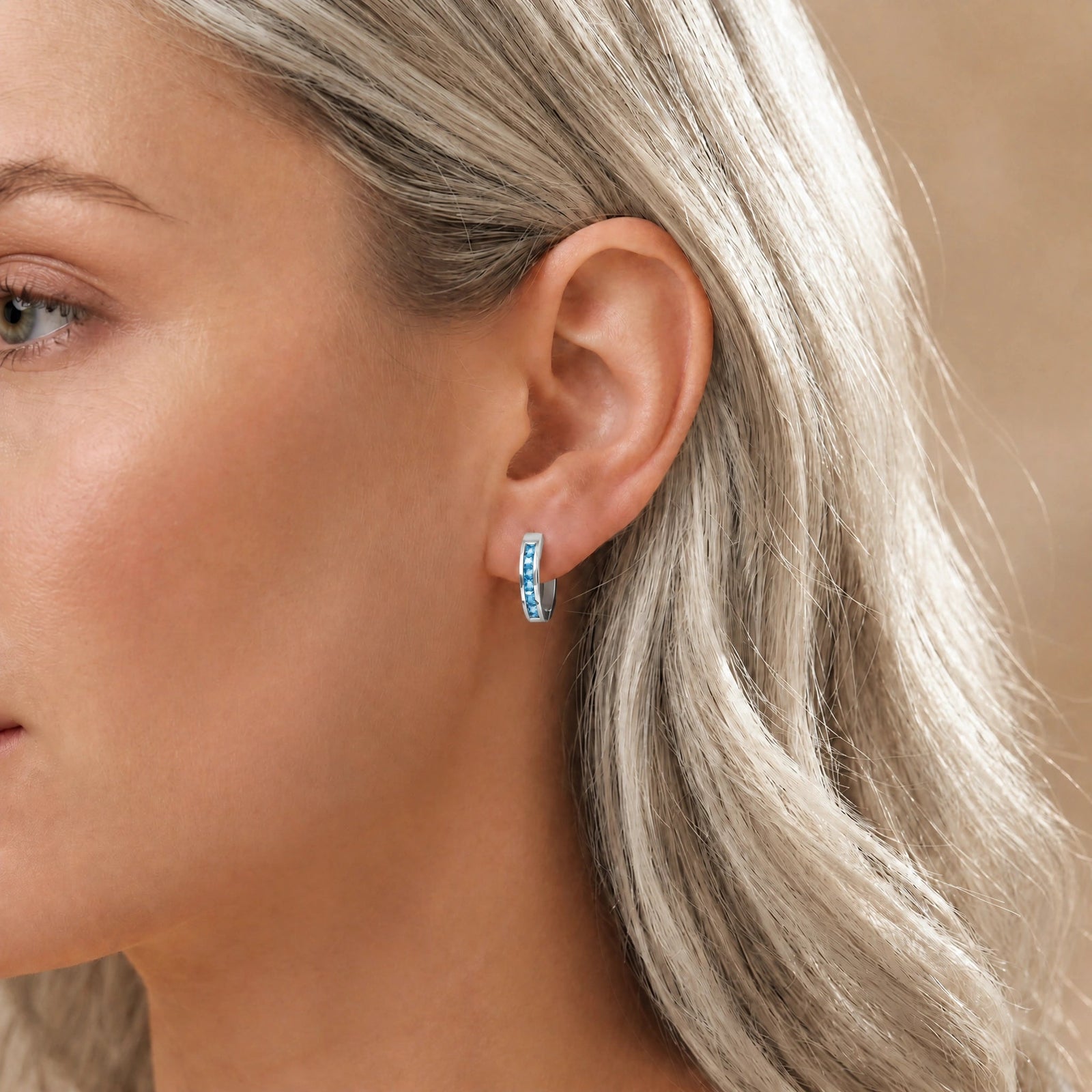 White Gold Blue Topaz — Mariaalida