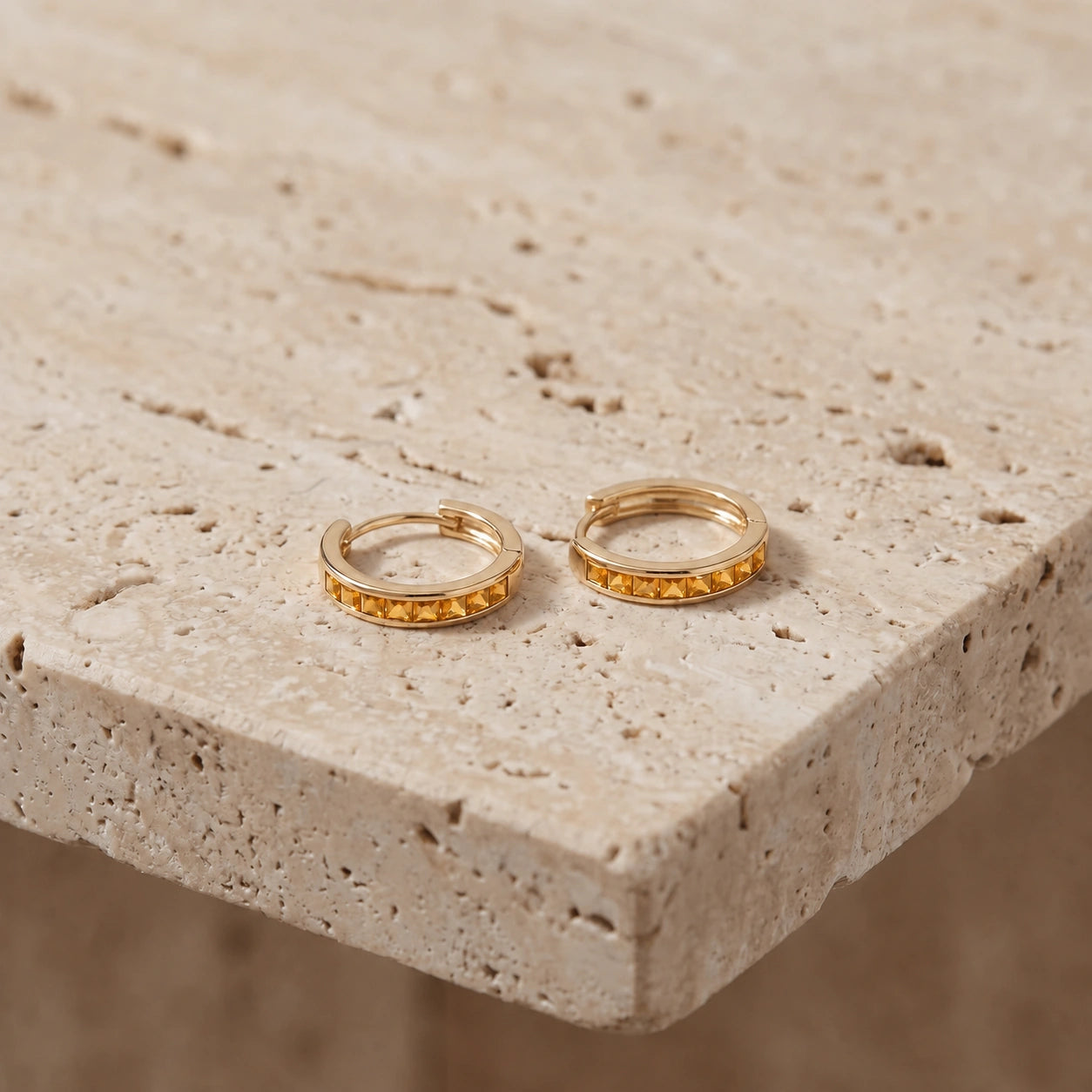 Yellow Gold Citrine — Mariaalida