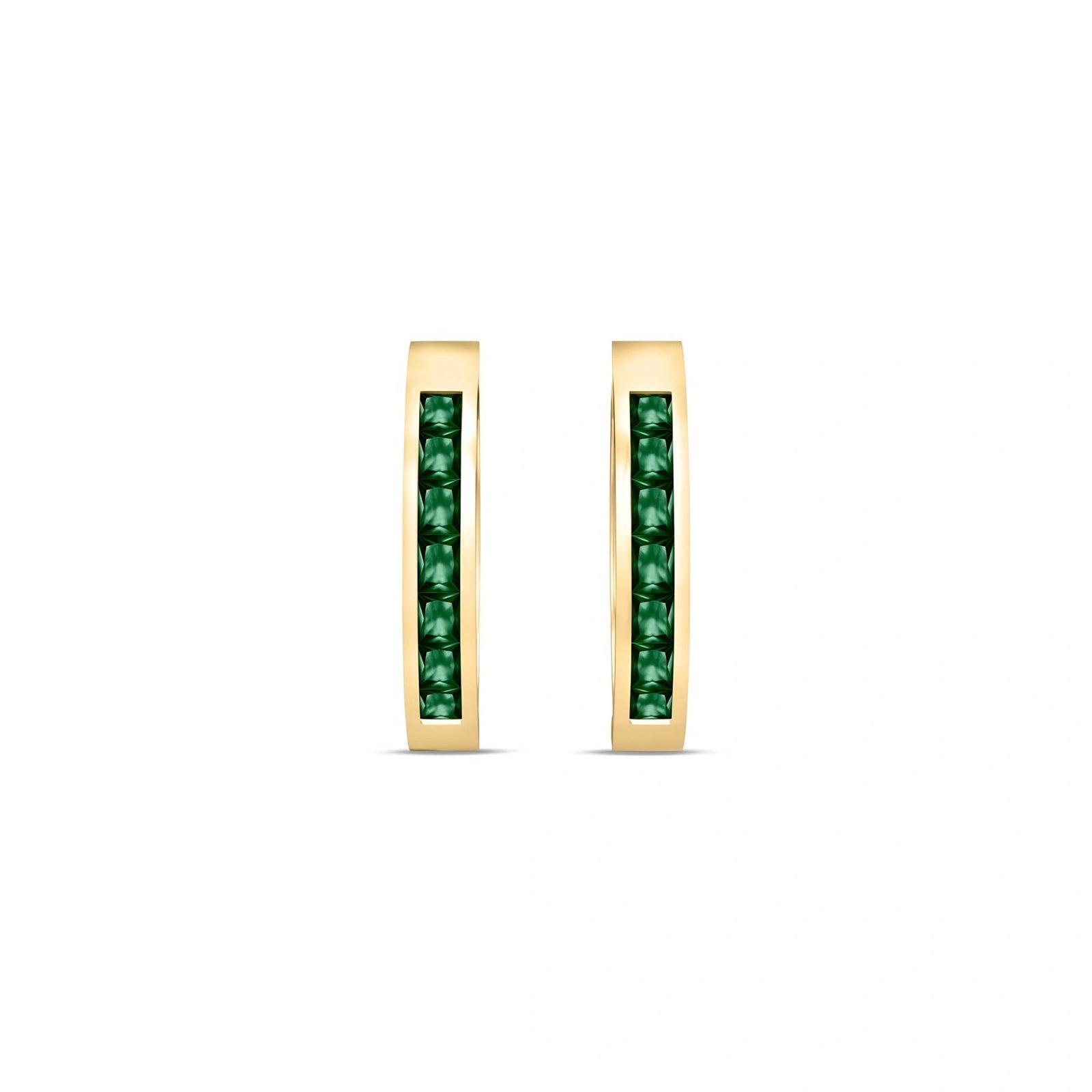 Yellow Gold Green Sapphire — Mariaalida