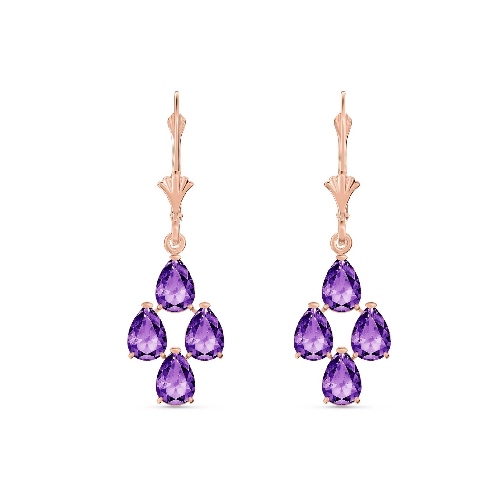 Rose Gold Amethyst — Mariaamalia