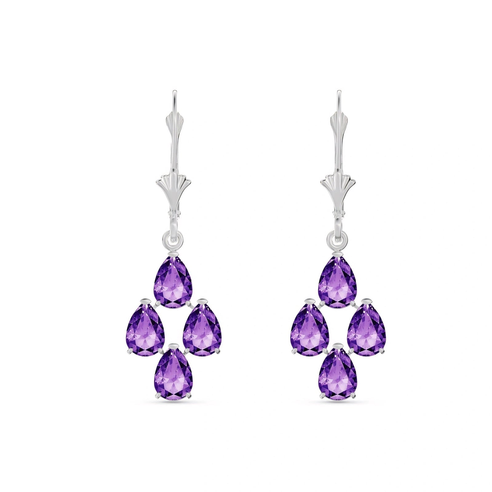 White Gold Amethyst — Mariaamalia