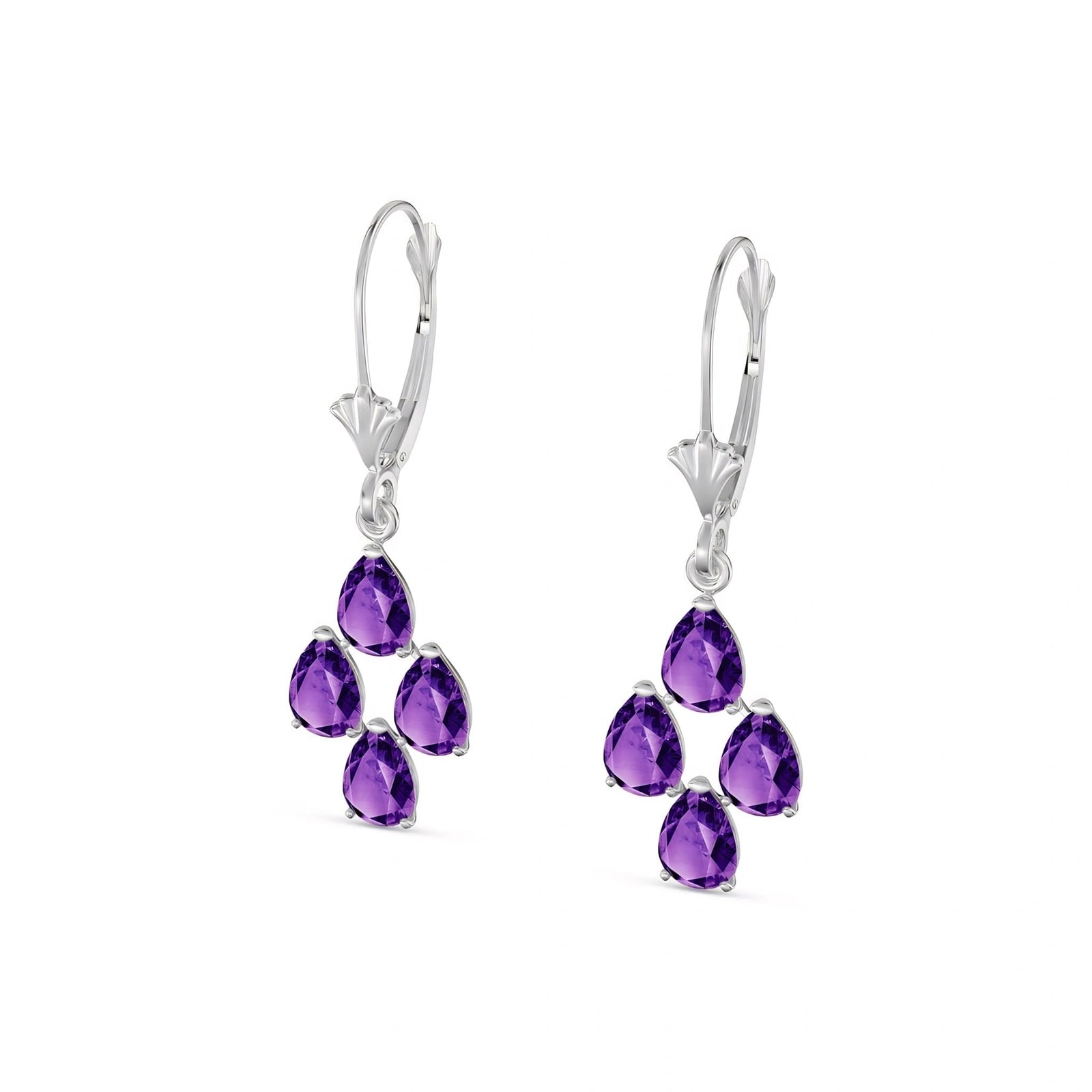 White Gold Amethyst — Mariaamalia