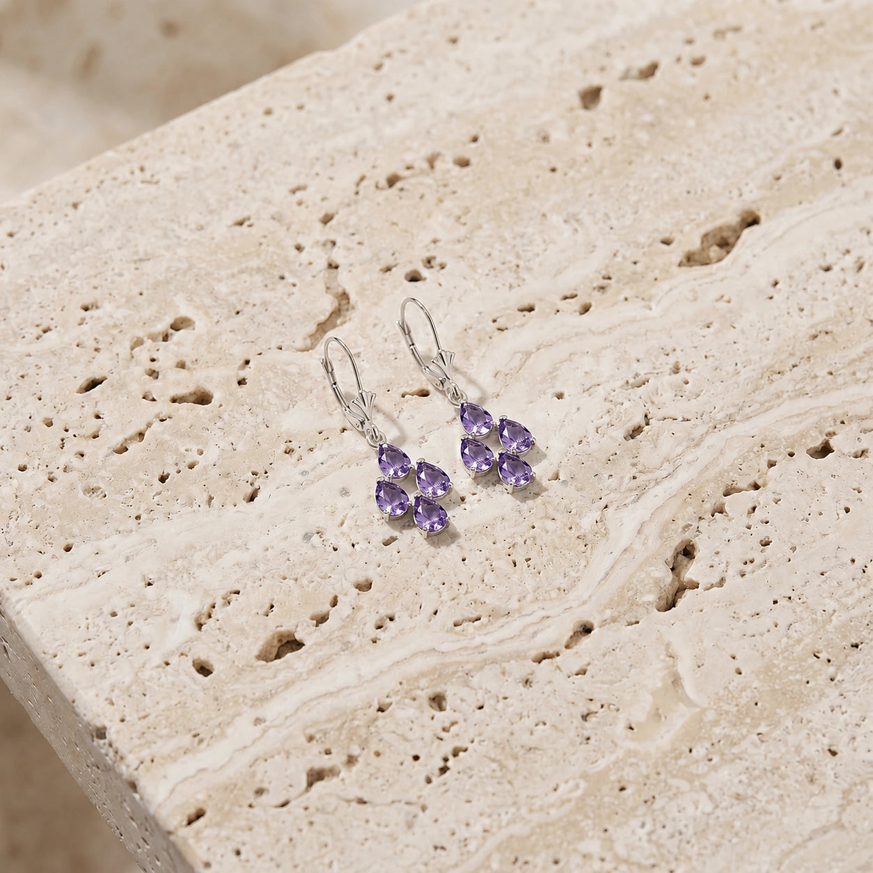 White Gold Amethyst — Mariaamalia