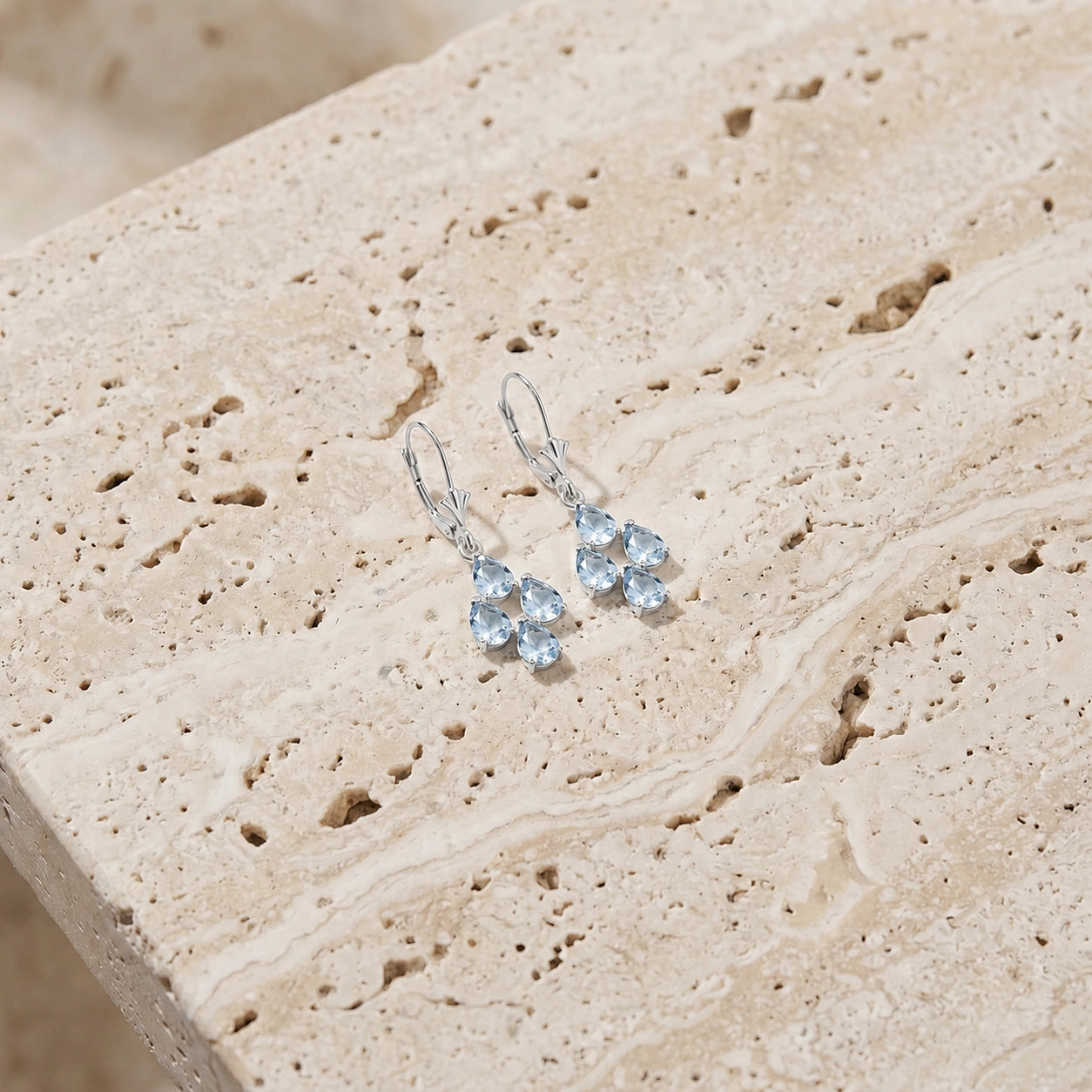 White Gold Aquamarine — Mariaamalia