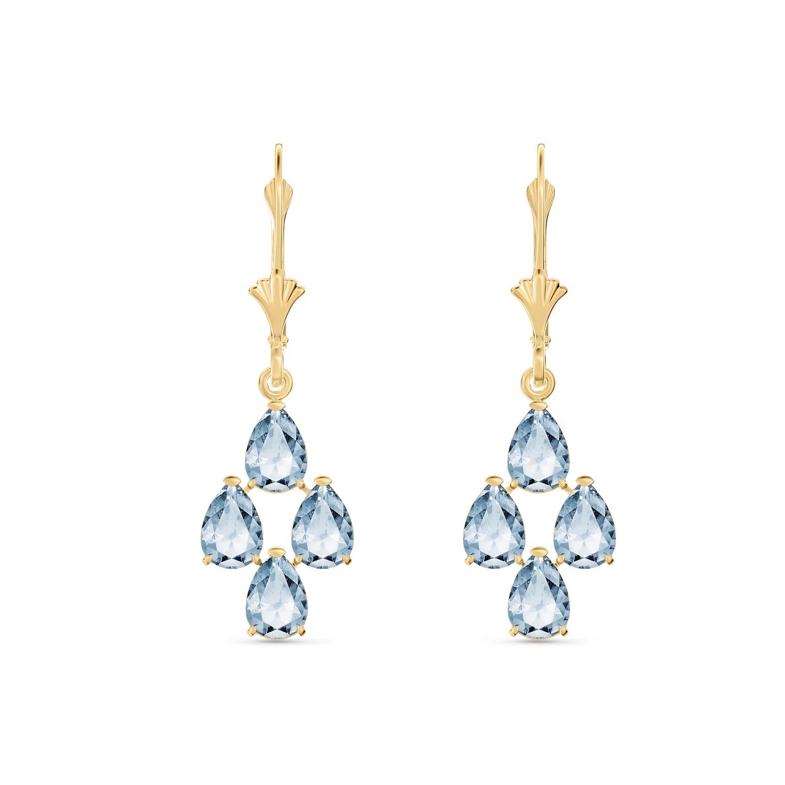 Yellow Gold Aquamarine — Mariaamalia