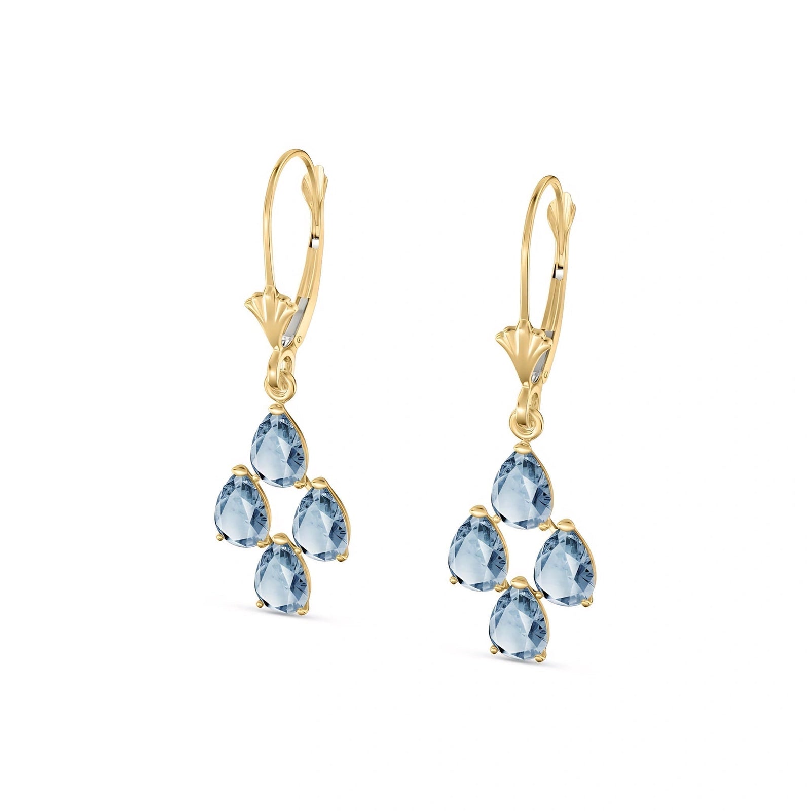 Yellow Gold Aquamarine — Mariaamalia