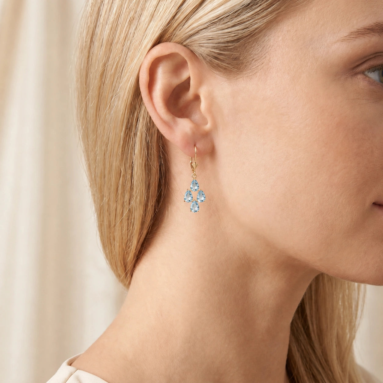 Yellow Gold Aquamarine — Mariaamalia