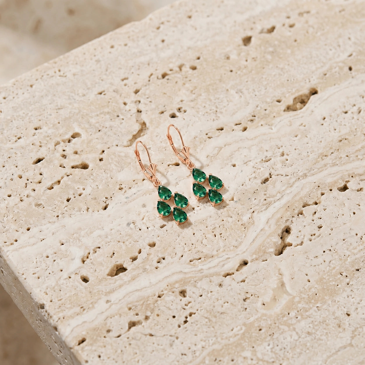 Rose Gold Emerald — Mariaamalia