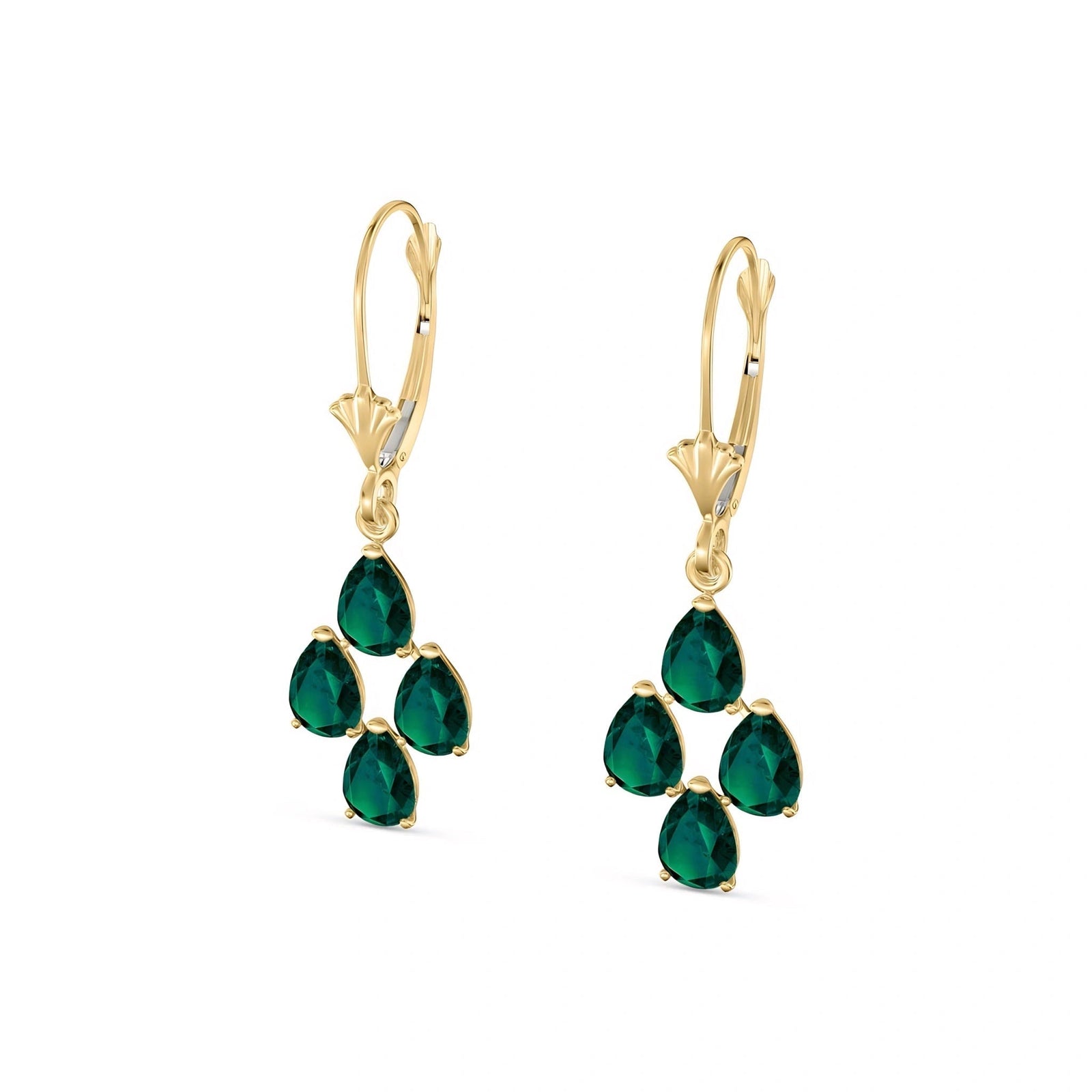 Yellow Gold Emerald — Mariaamalia