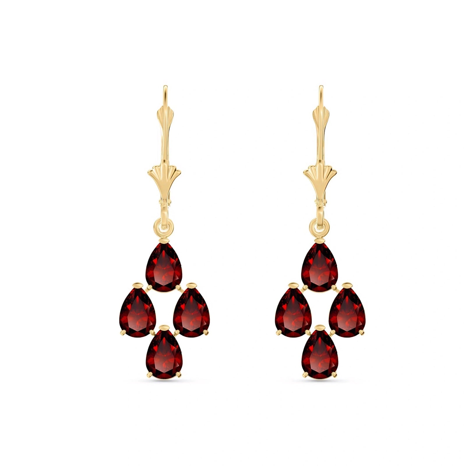 Yellow Gold Garnet — Mariaamalia
