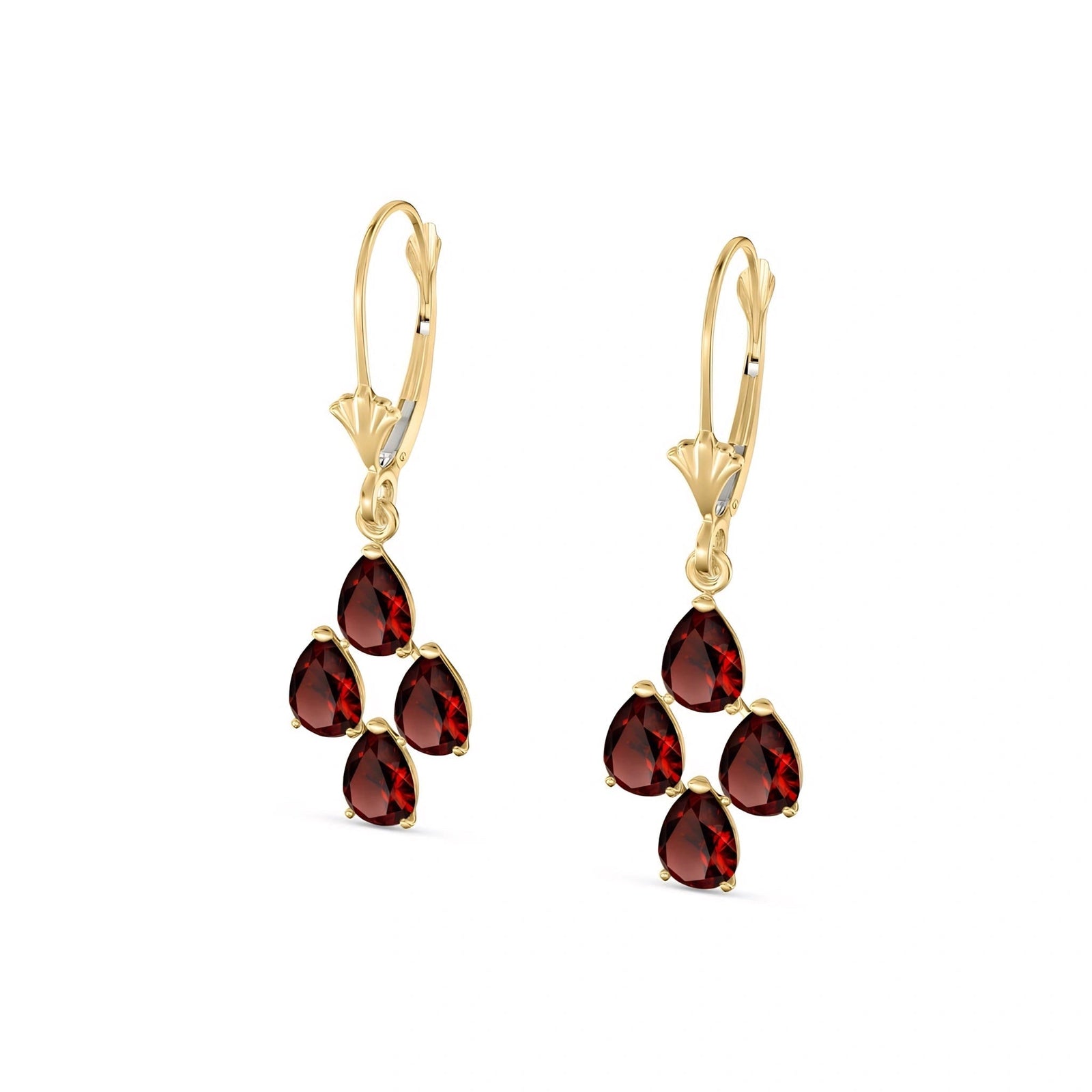 Yellow Gold Garnet — Mariaamalia