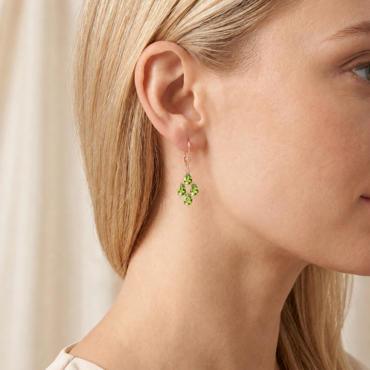 Rose Gold Peridot — Mariaamalia