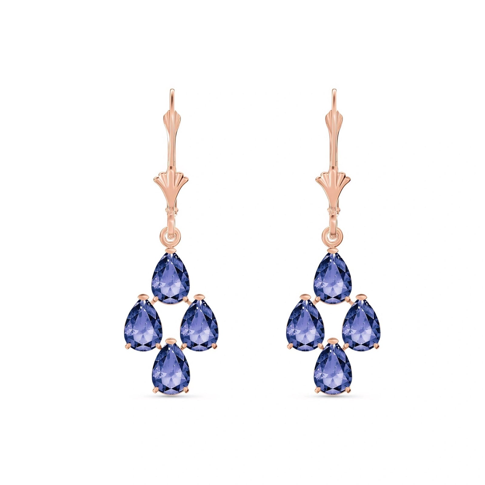 Rose Gold Tanzanite — Mariaamalia