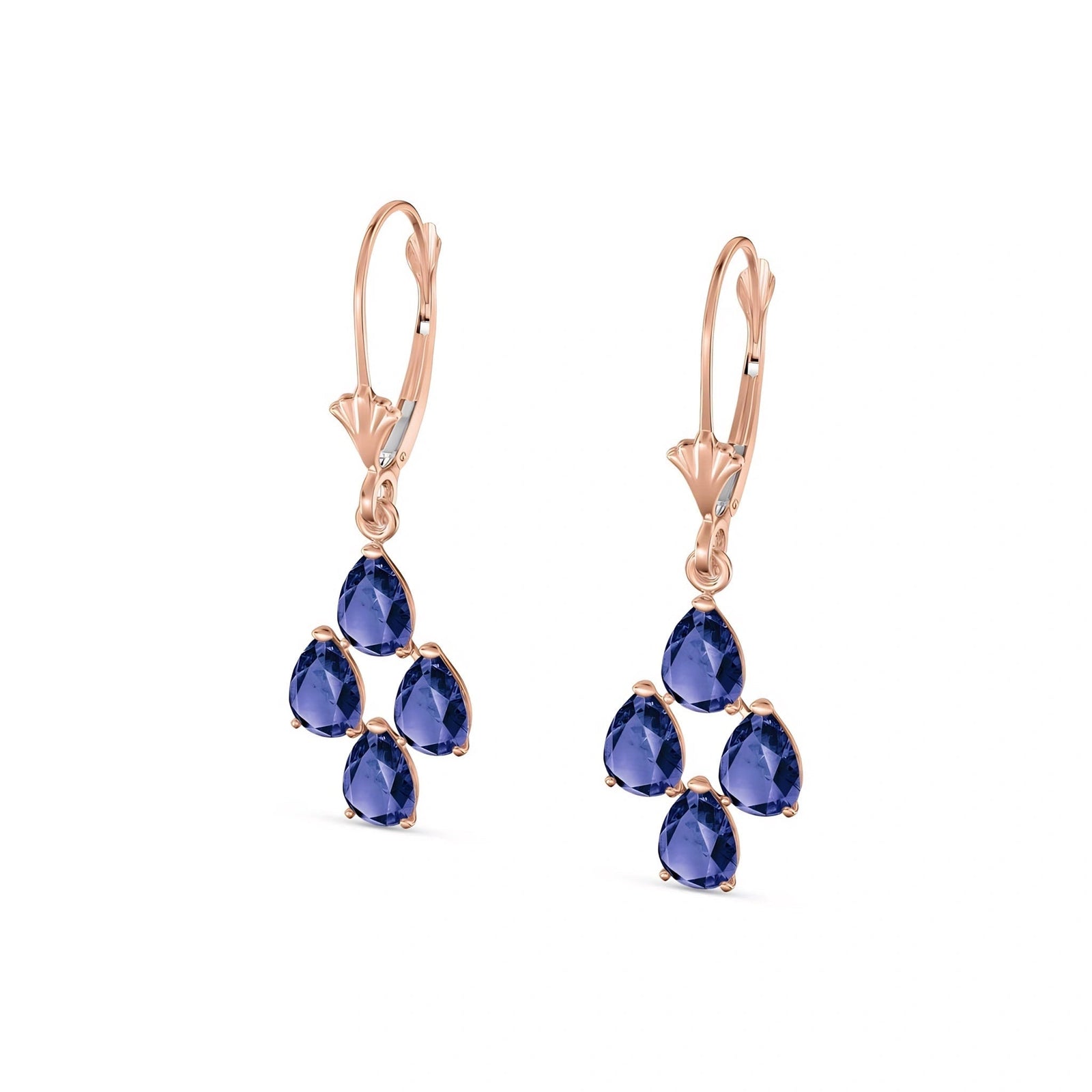 Rose Gold Tanzanite — Mariaamalia