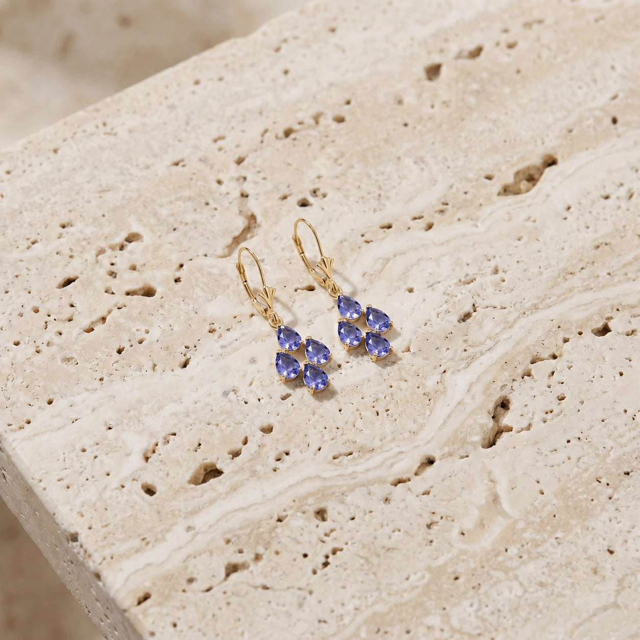 Yellow Gold Tanzanite — Mariaamalia