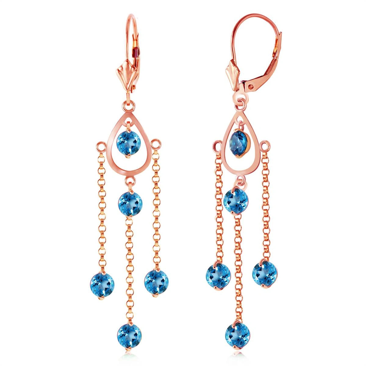 Rose Gold Blue Topaz — Mariaamaranta