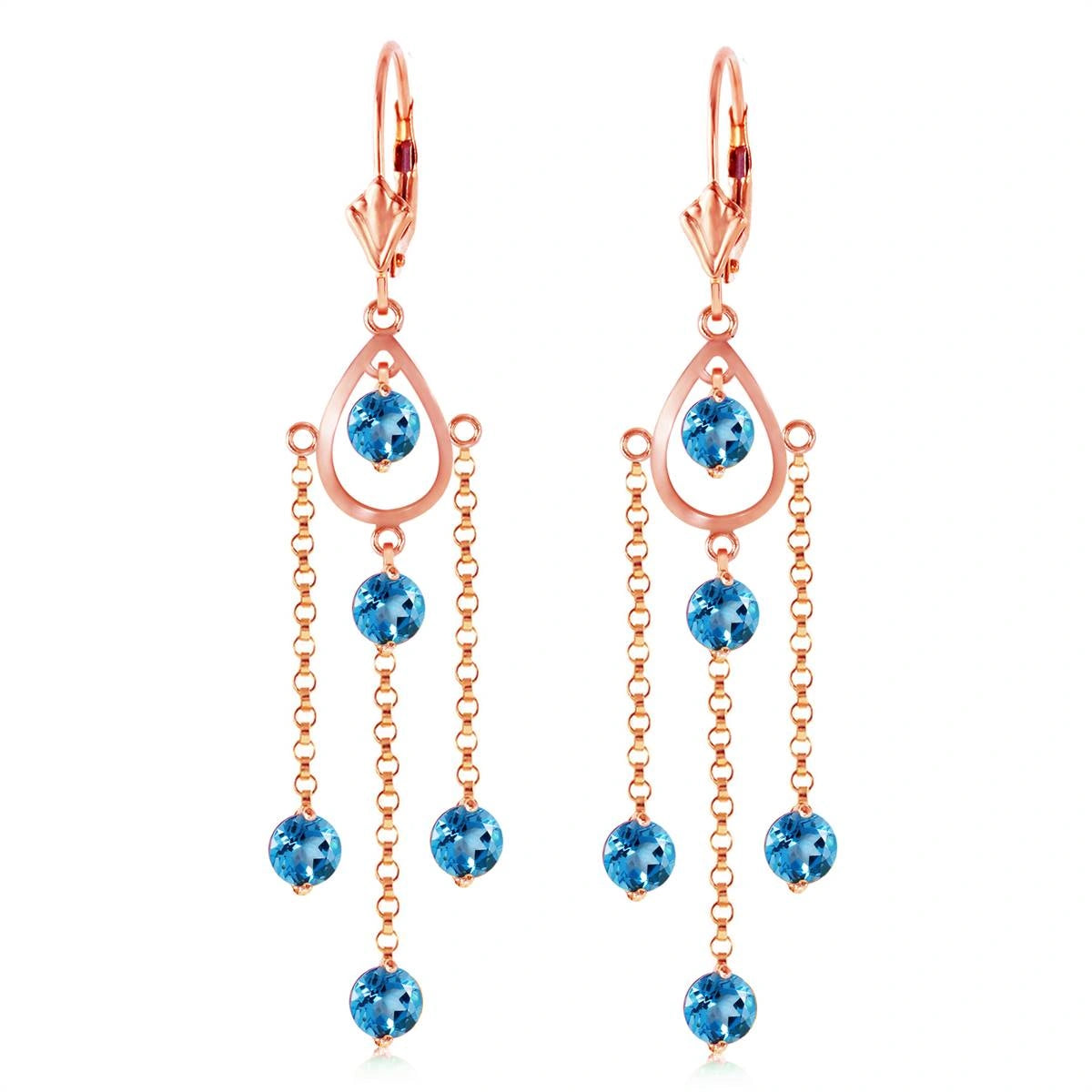 Rose Gold Blue Topaz — Mariaamaranta
