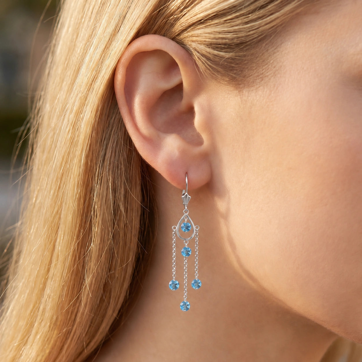 White Gold Blue Topaz — Mariaamaranta