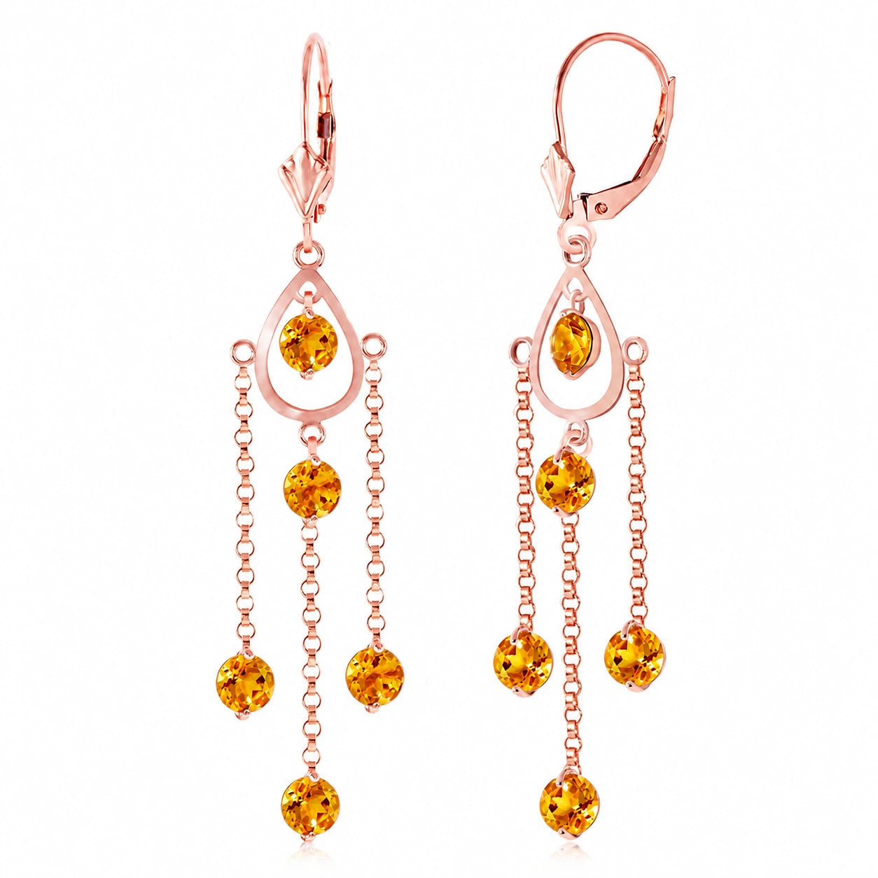 Rose Gold Citrine — Mariaamaranta