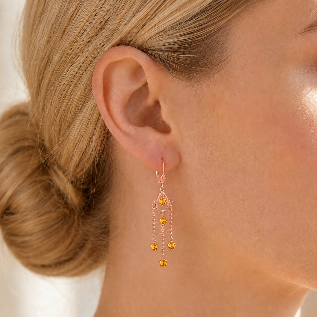 Rose Gold Citrine — Mariaamaranta