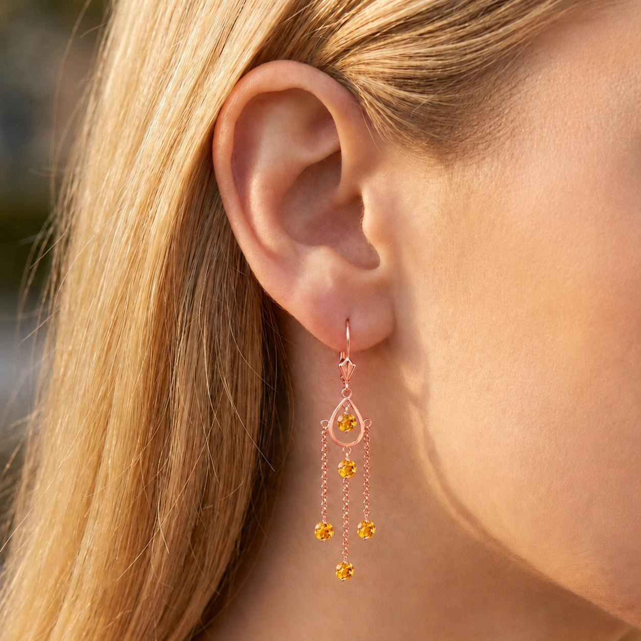 Rose Gold Citrine — Mariaamaranta