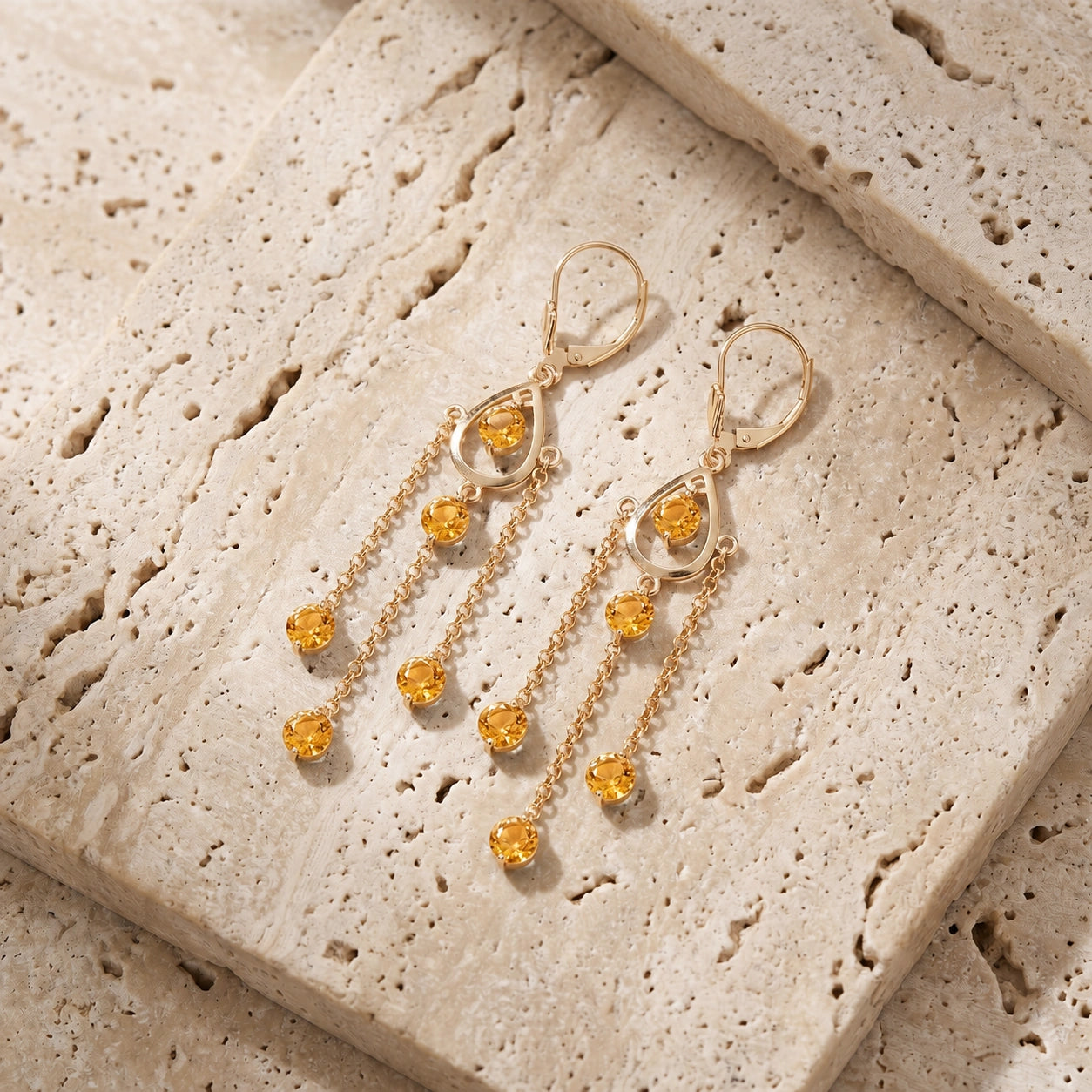 Yellow Gold Citrine — Mariaamaranta