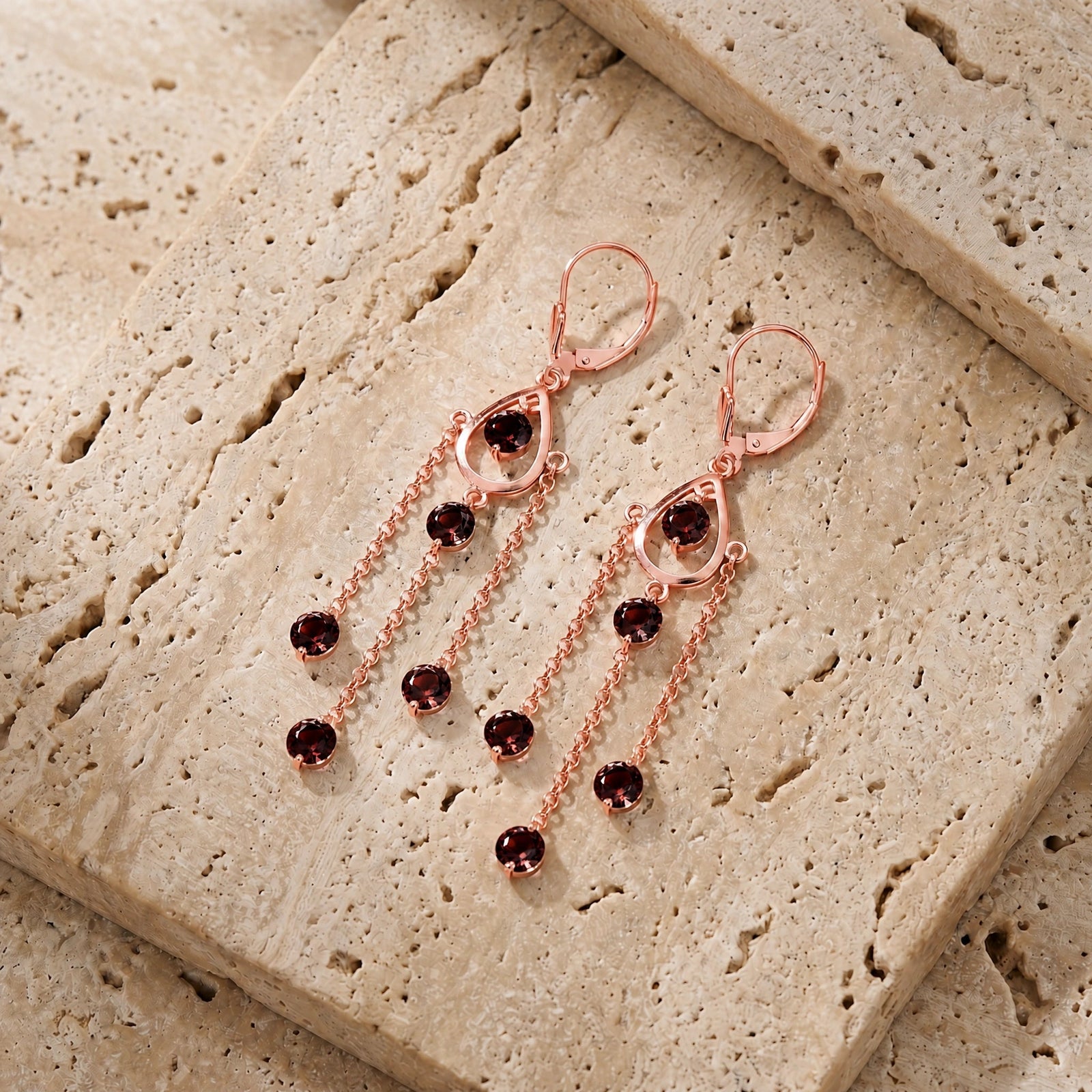 Rose Gold Garnet — Mariaamaranta