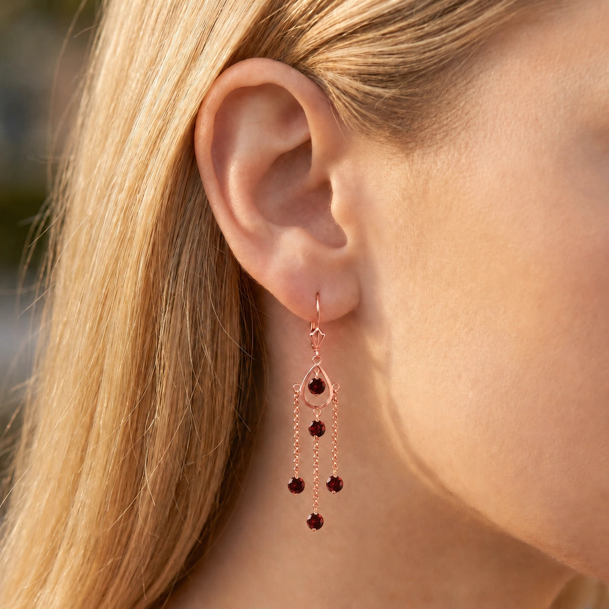 Rose Gold Garnet — Mariaamaranta