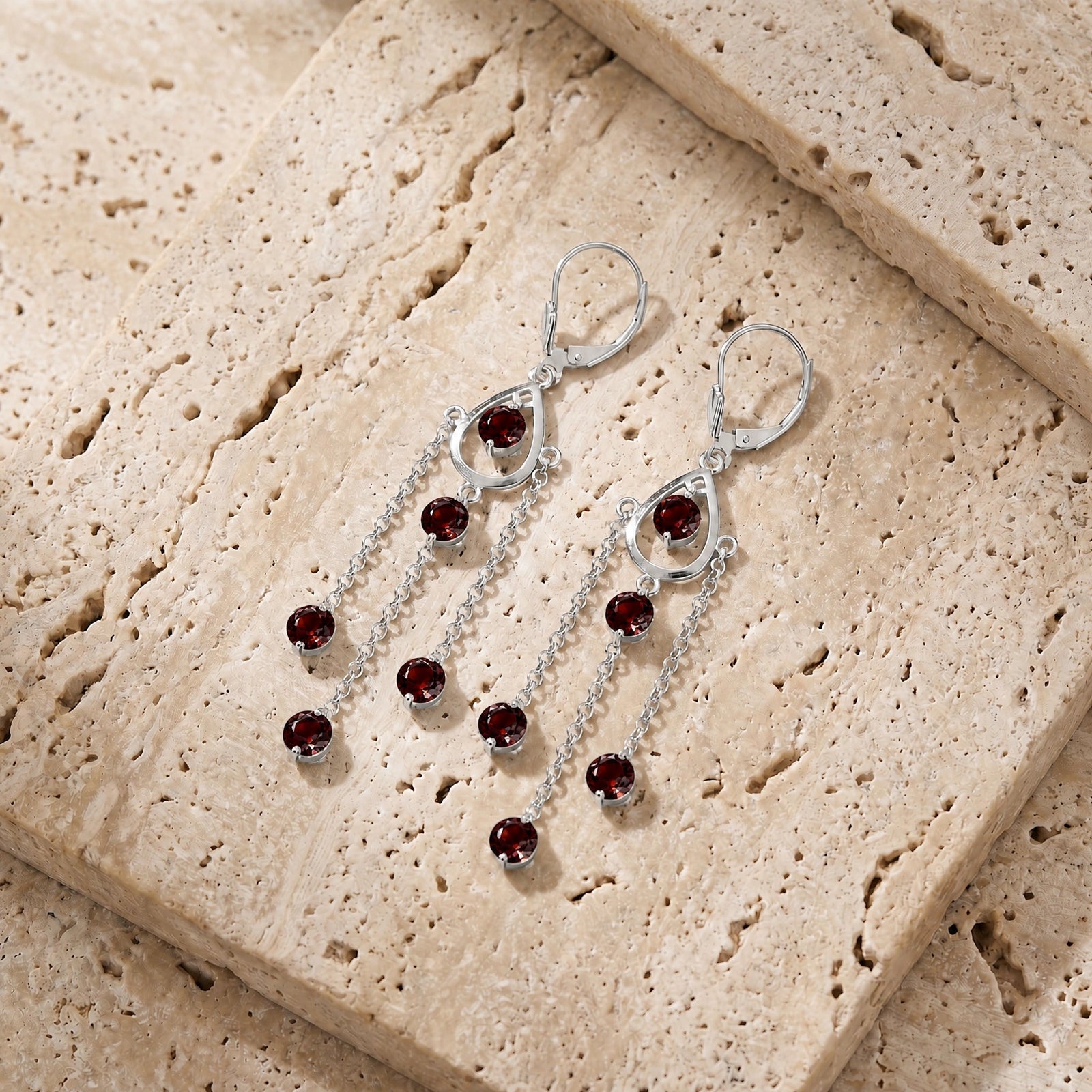 White Gold Garnet — Mariaamaranta