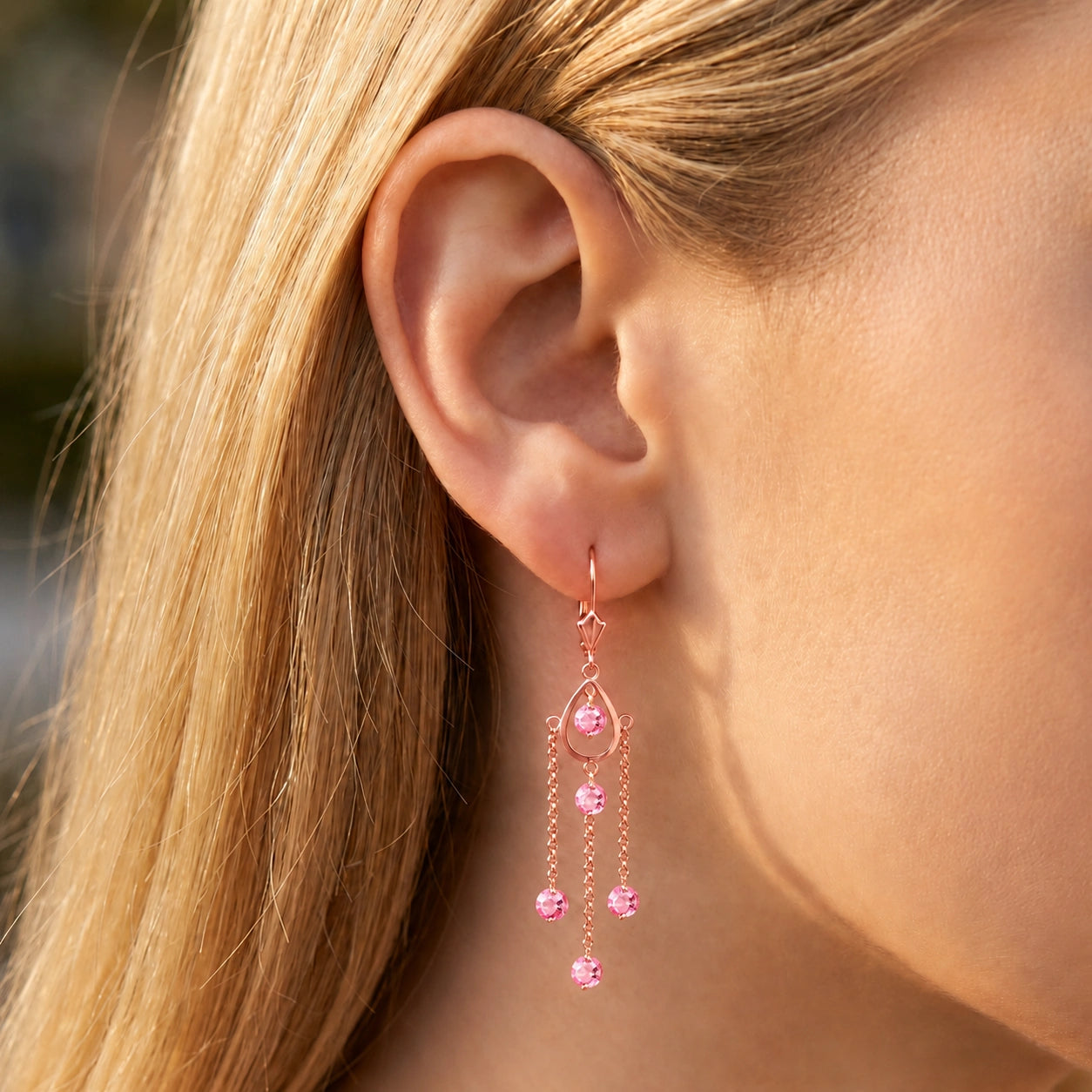 Rose Gold Pink Topaz — Mariaamaranta