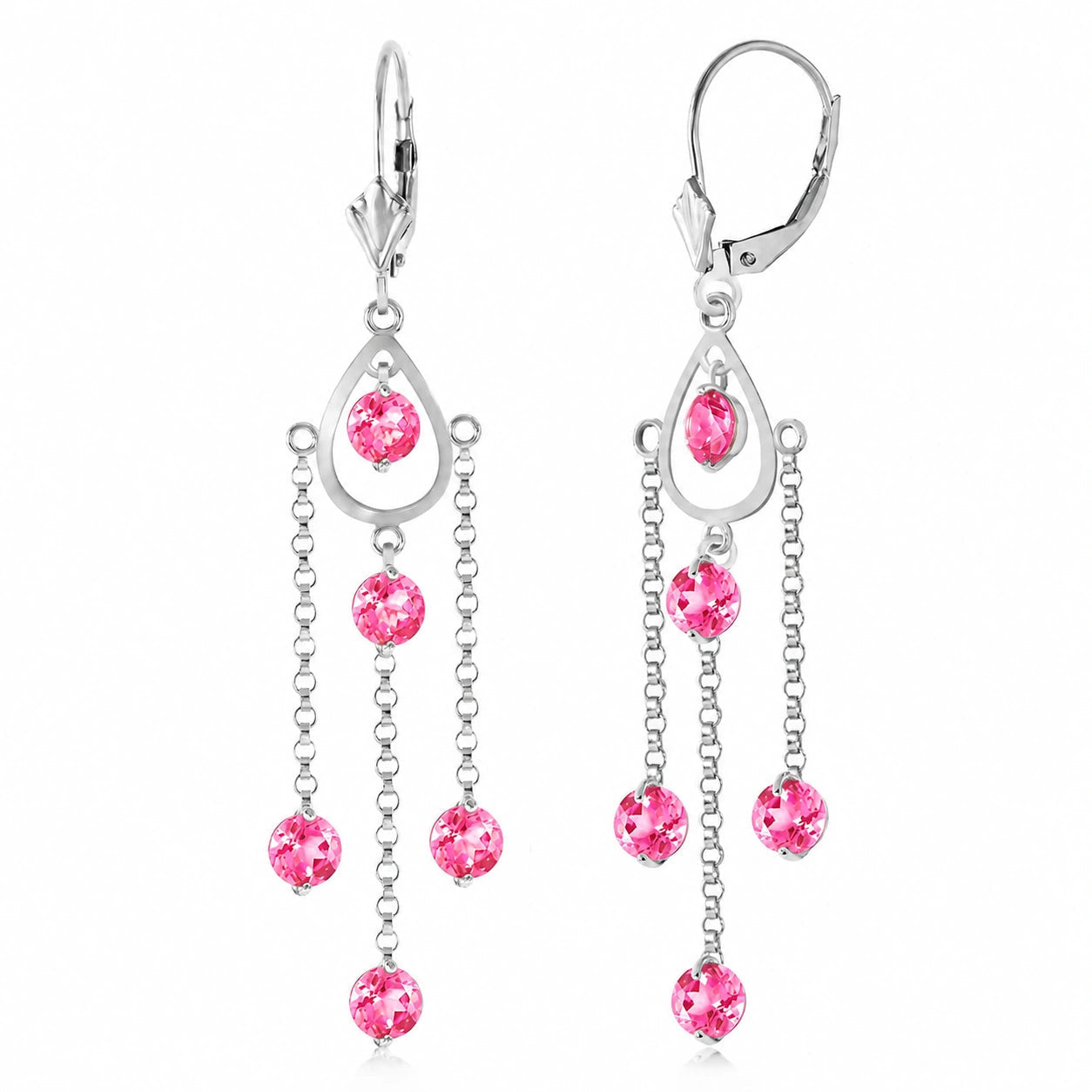 White Gold Pink Topaz — Mariaamaranta