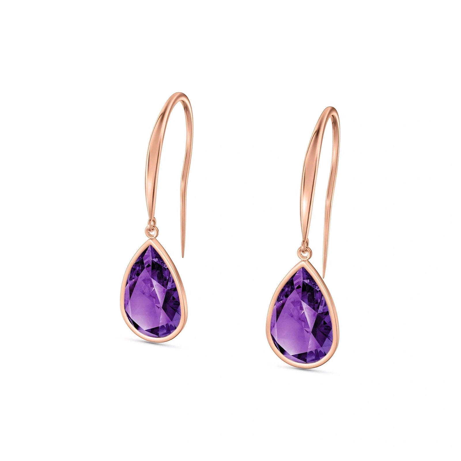 Rose Gold Amethyst — Mariaamelia