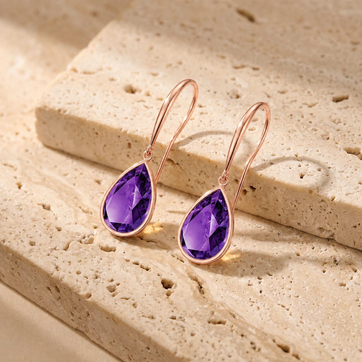 Rose Gold Amethyst — Mariaamelia