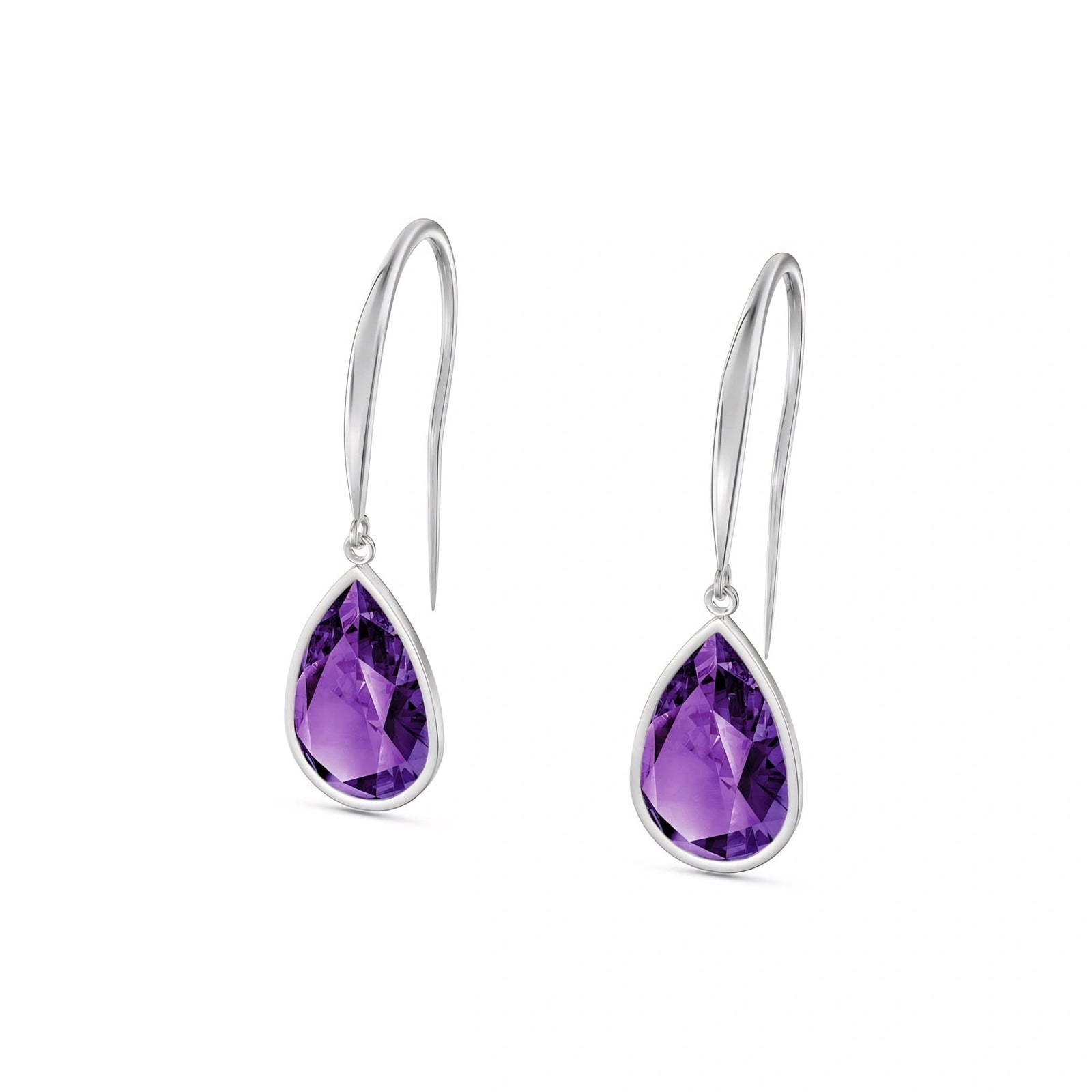 White Gold Amethyst — Mariaamelia
