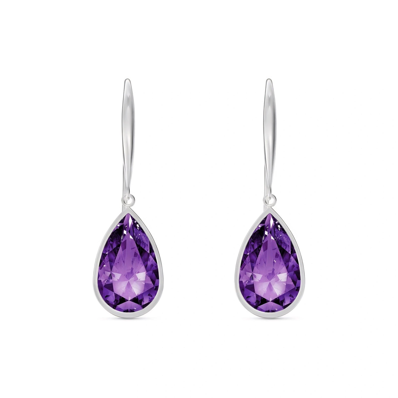 White Gold Amethyst — Mariaamelia