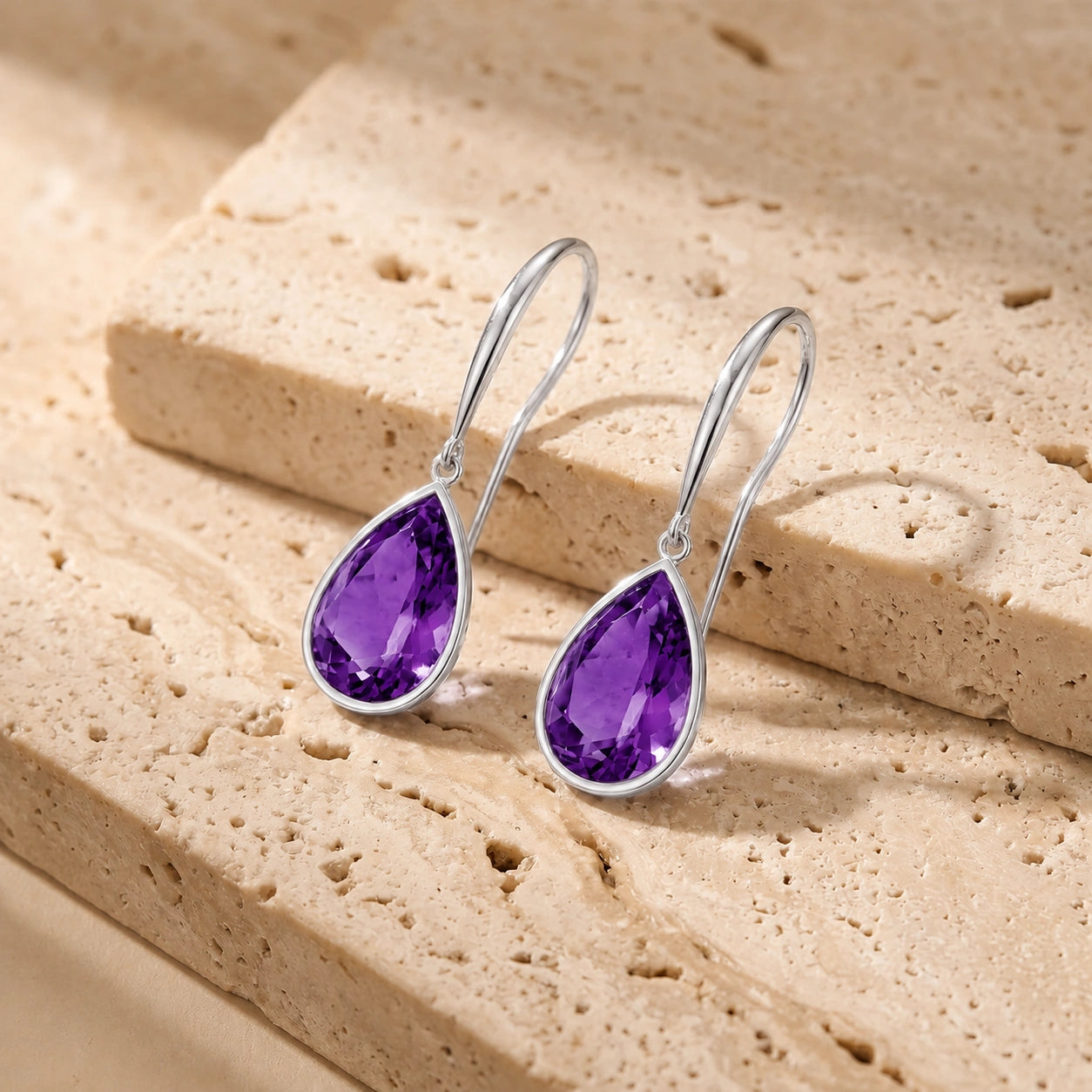 White Gold Amethyst — Mariaamelia