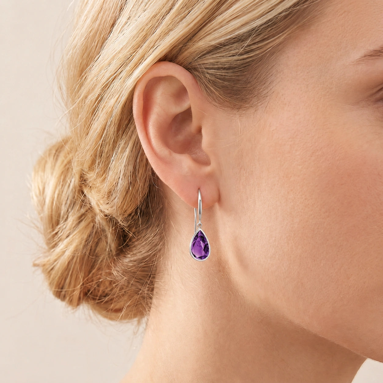 White Gold Amethyst — Mariaamelia