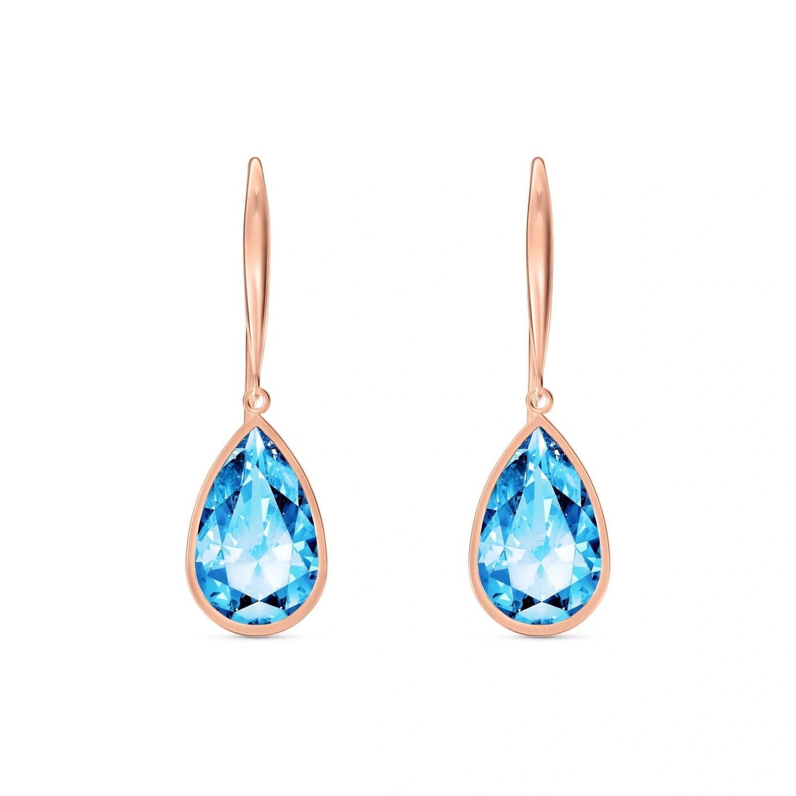 Rose Gold Blue Topaz — Mariaamelia