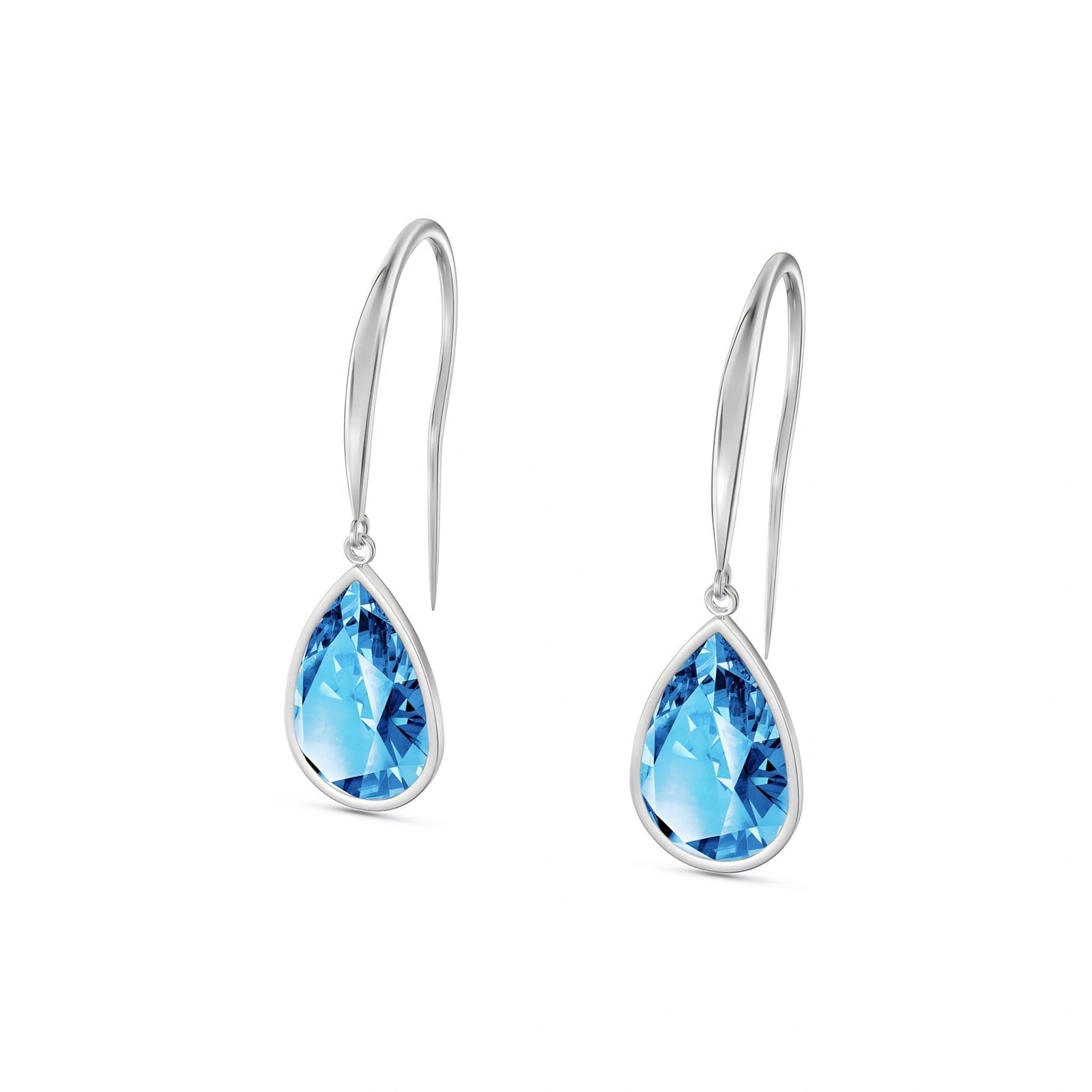White Gold Blue Topaz — Mariaamelia