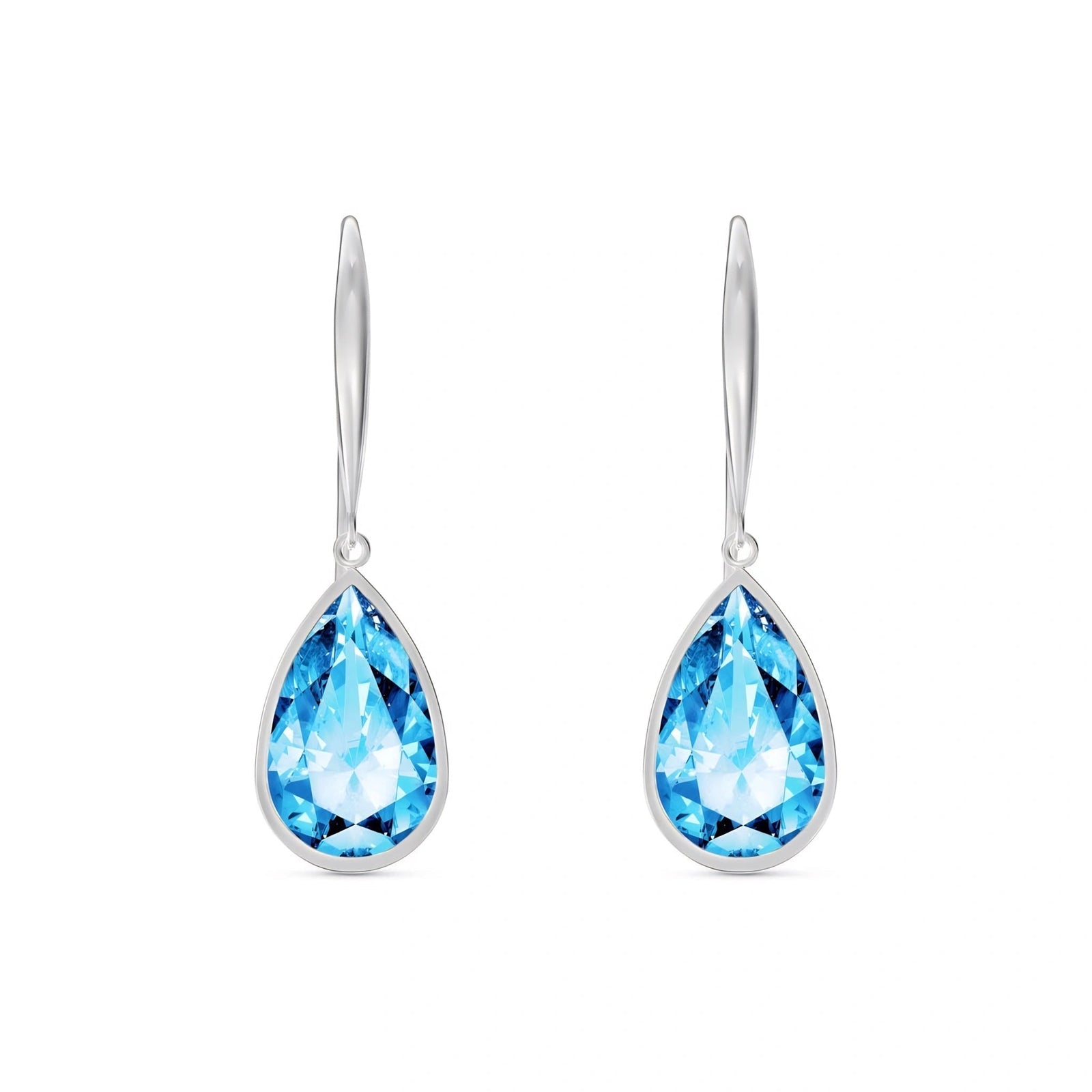 White Gold Blue Topaz — Mariaamelia